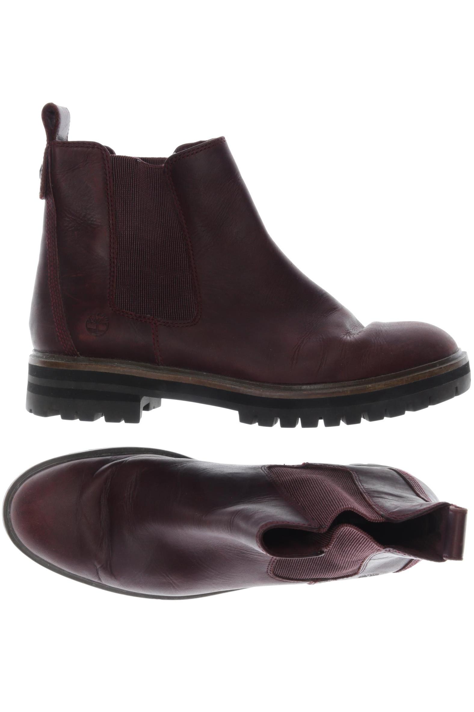 

Timberland Damen Stiefelette, bordeaux, Gr. 41.5
