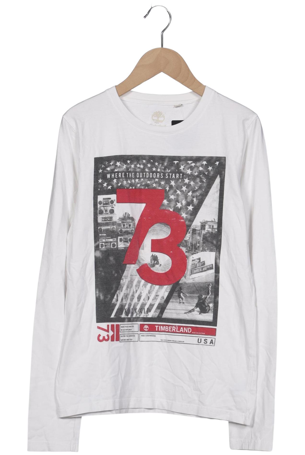 

Timberland Herren Langarmshirt, weiß, Gr. 48