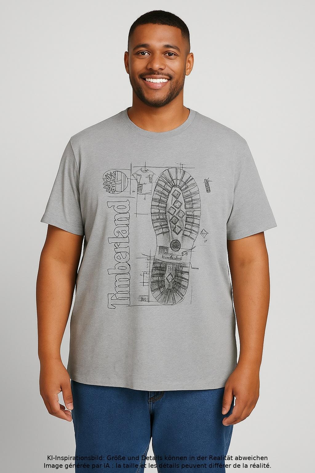 

Timberland Herren T-Shirt, grau, Gr. 56