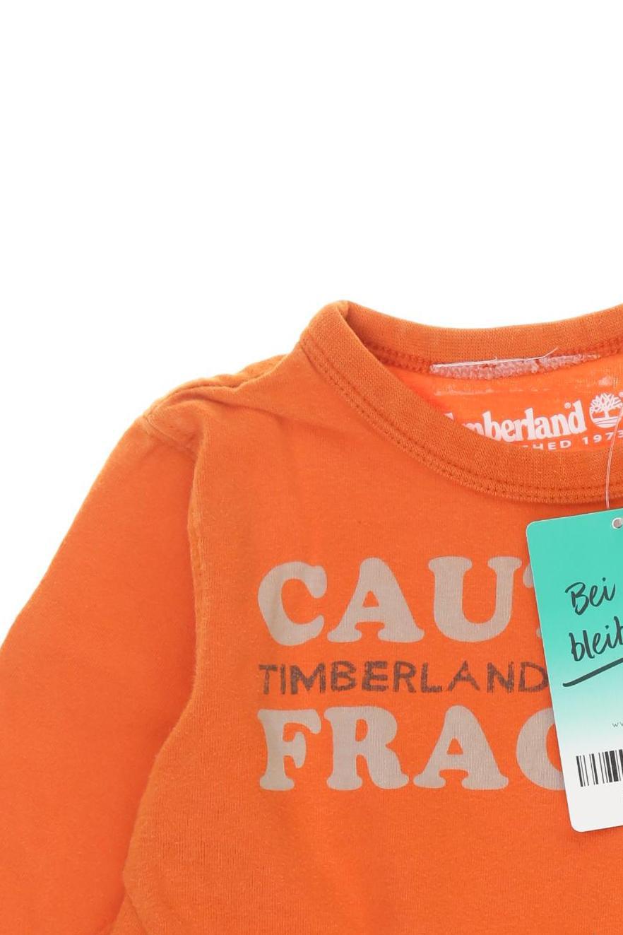 Thumbnail - Timberland Mädchen Langarmshirt, orange, Gr. 74