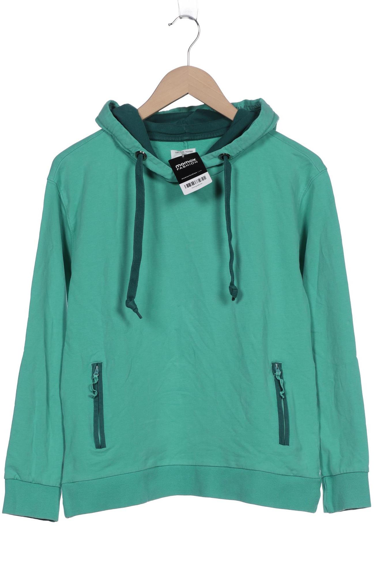 

Timezone Damen Kapuzenpullover, türkis, Gr. 38