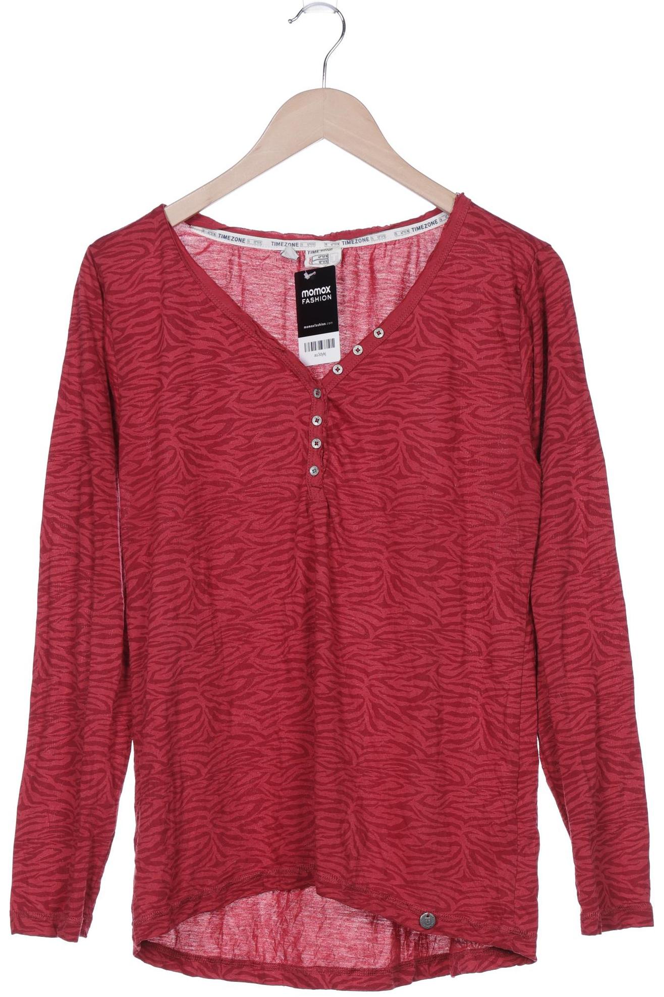 

Timezone Damen Langarmshirt, rot, Gr. 42