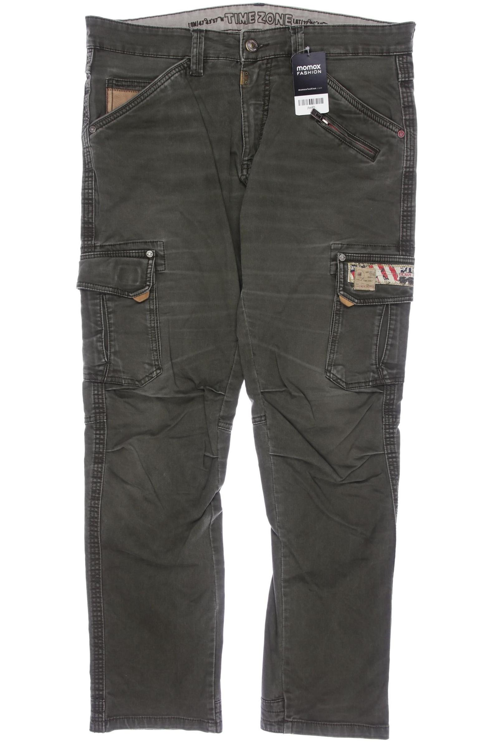 

Timezone Herren Jeans, grün, Gr. 34