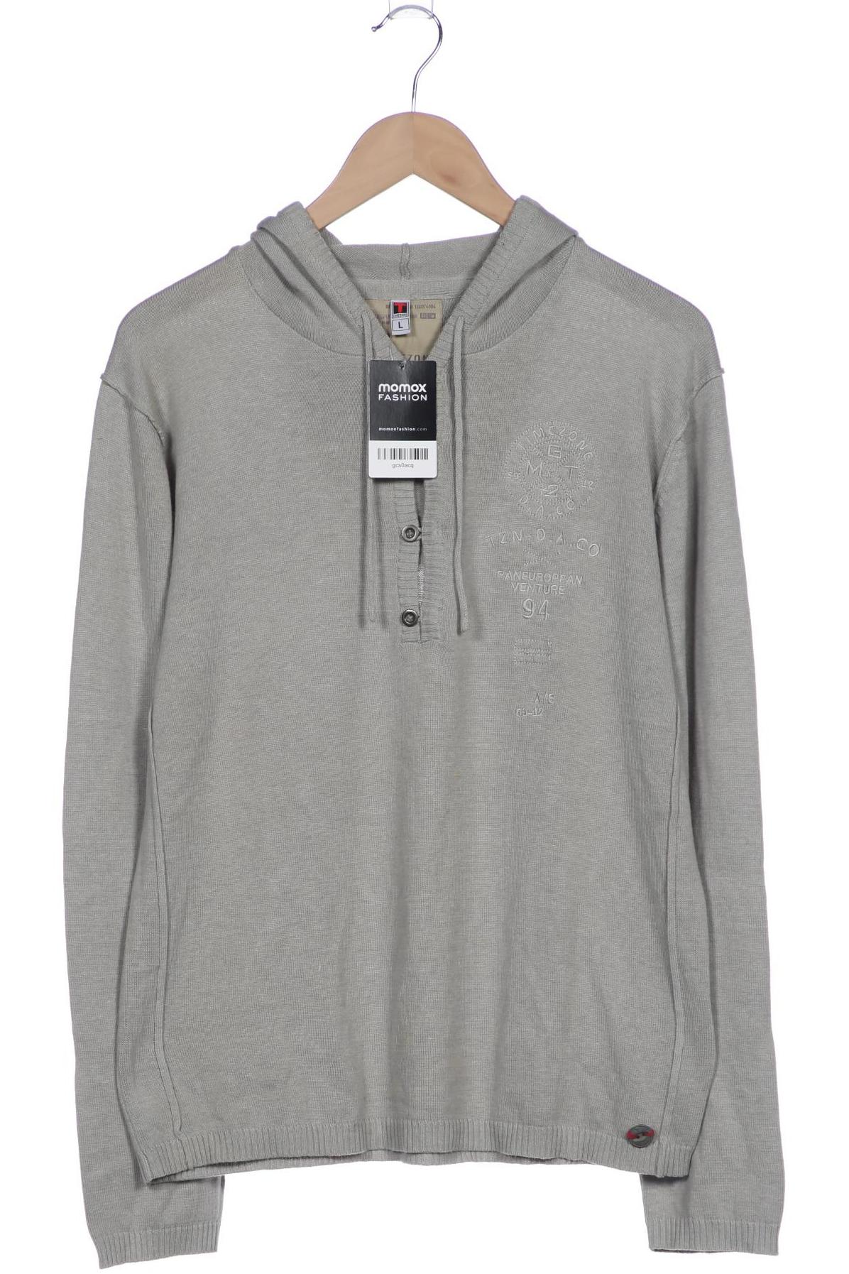 

Timezone Herren Kapuzenpullover, grau, Gr. 52