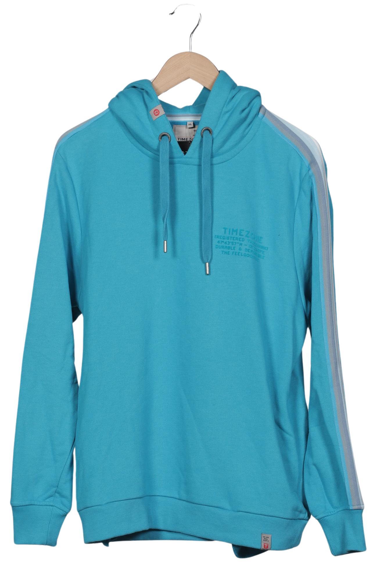 Thumbnail - Timezone Herren Kapuzenpullover, türkis, Gr. 54