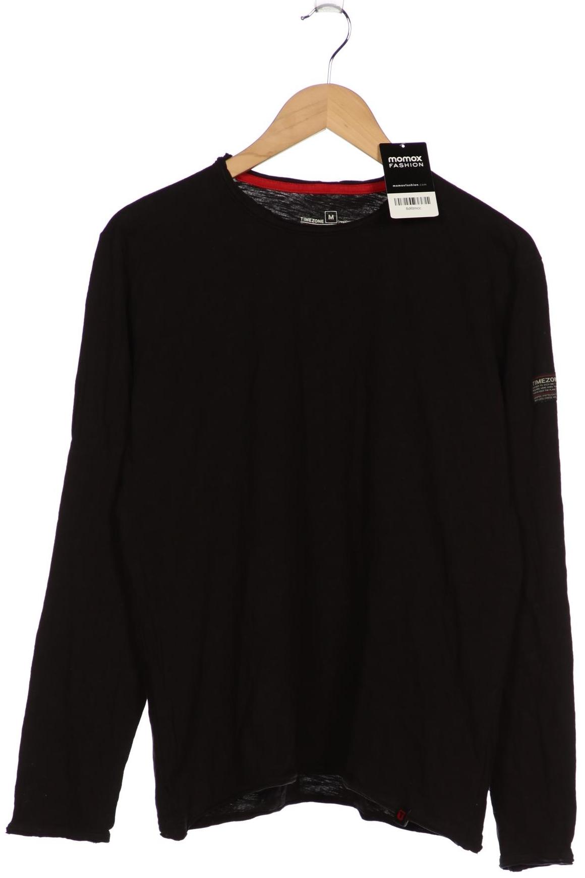 

Timezone Herren Langarmshirt, schwarz, Gr. 48