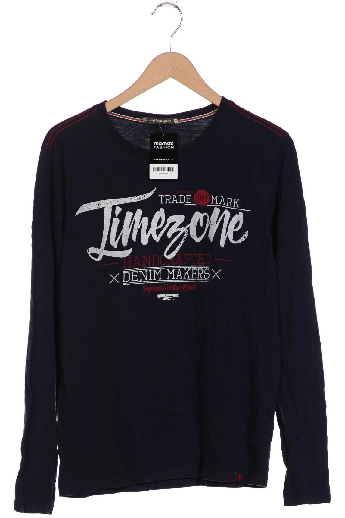 

Timezone Herren Langarmshirt, marineblau, Gr. 52