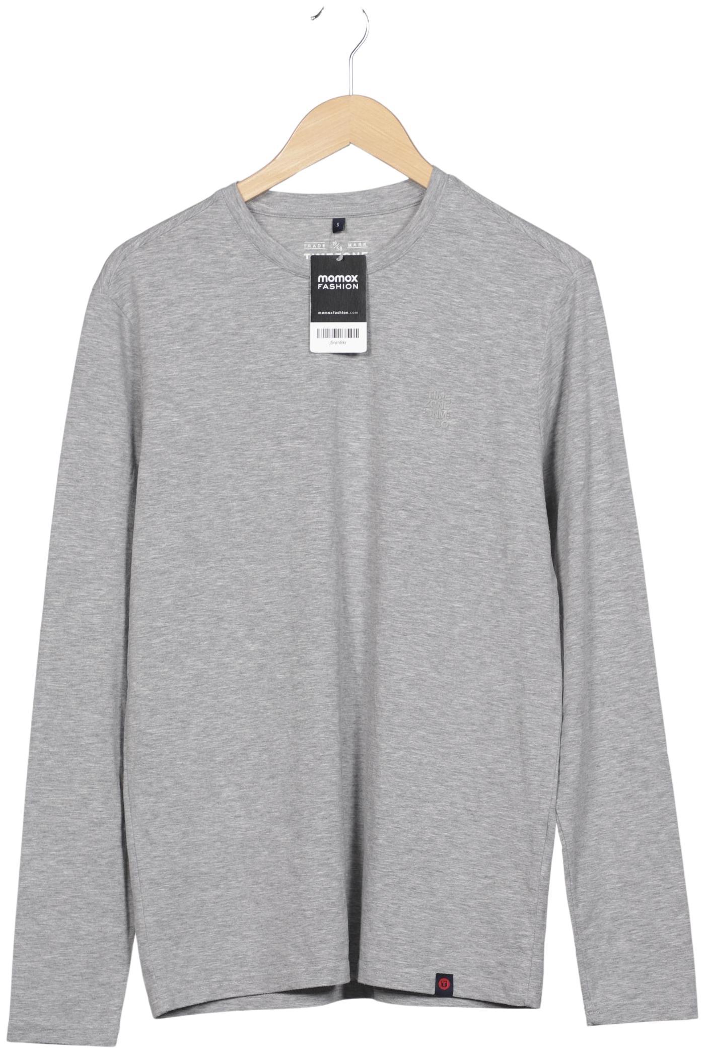 Thumbnail - Timezone Herren Langarmshirt, grau, Gr. 46