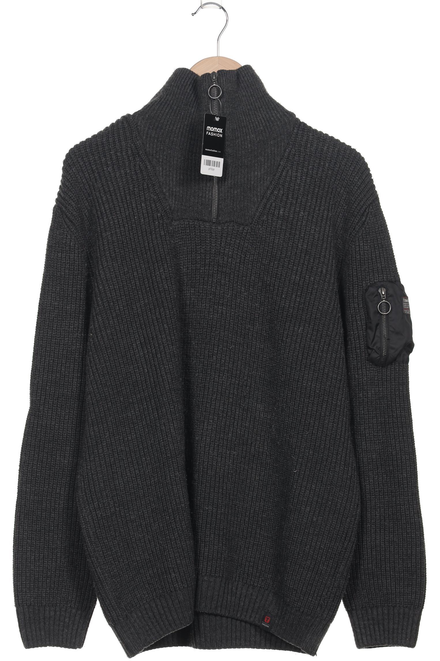 

Timezone Herren Pullover, grau, Gr. 56