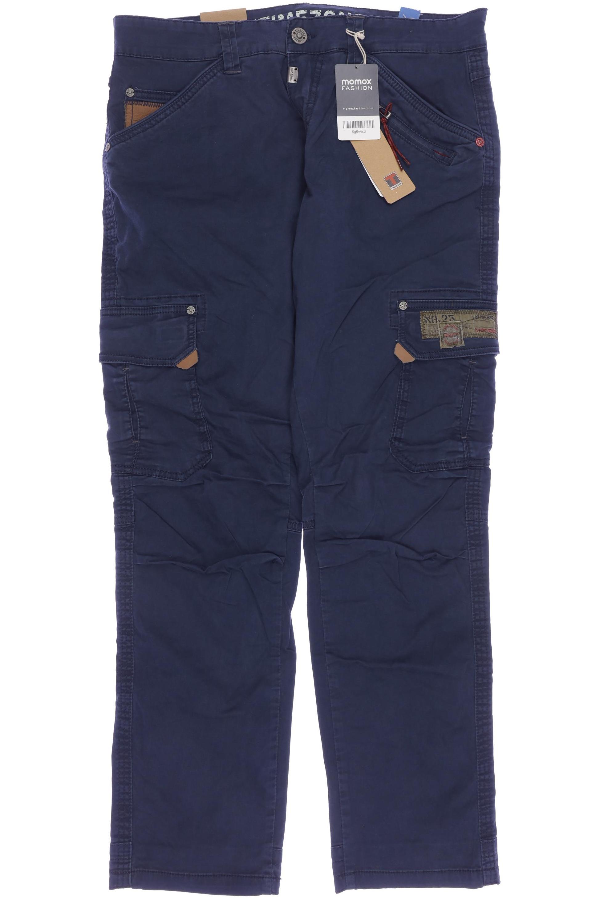 

Timezone Herren Stoffhose, marineblau, Gr. 34