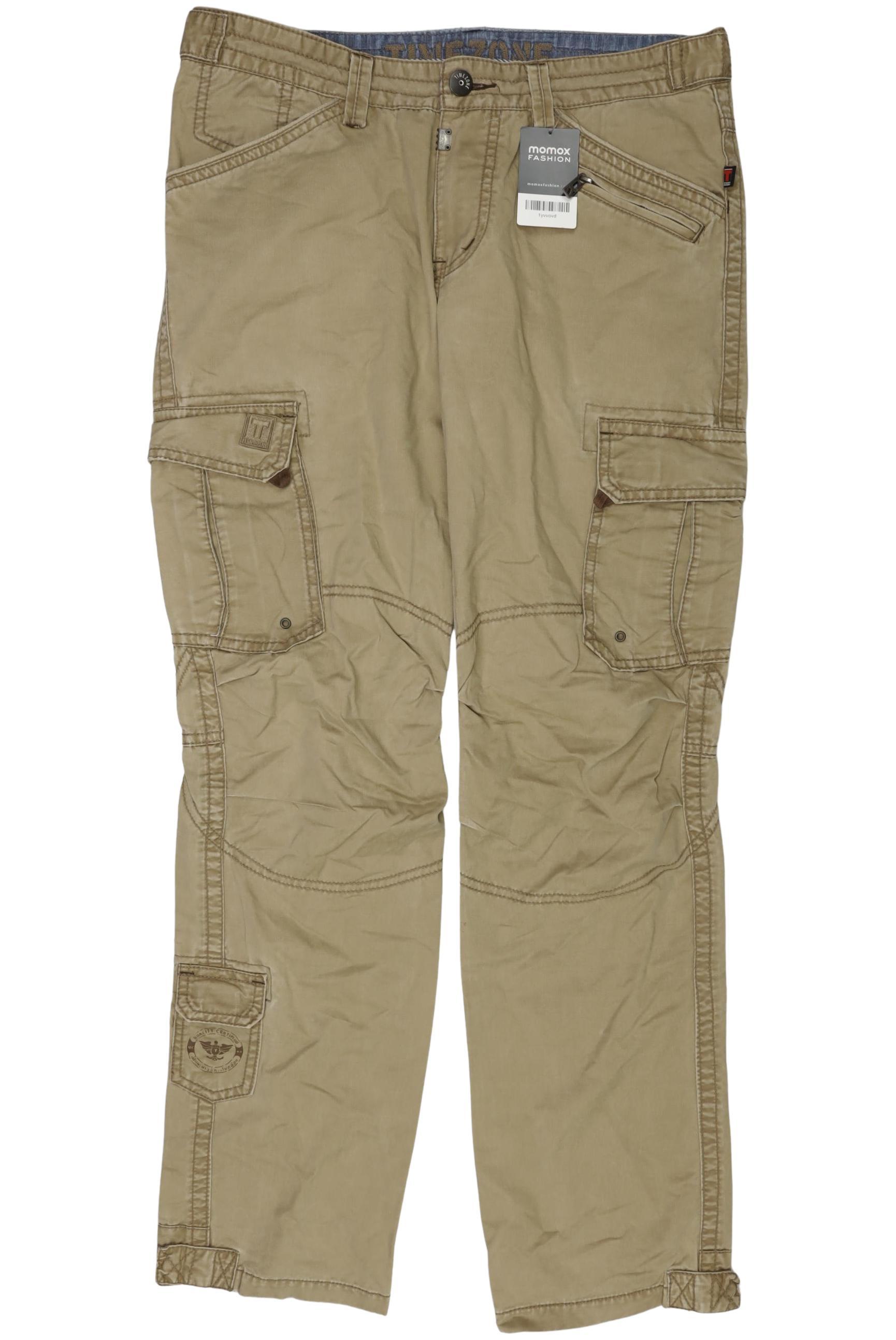 

Timezone Herren Stoffhose, beige, Gr. 34