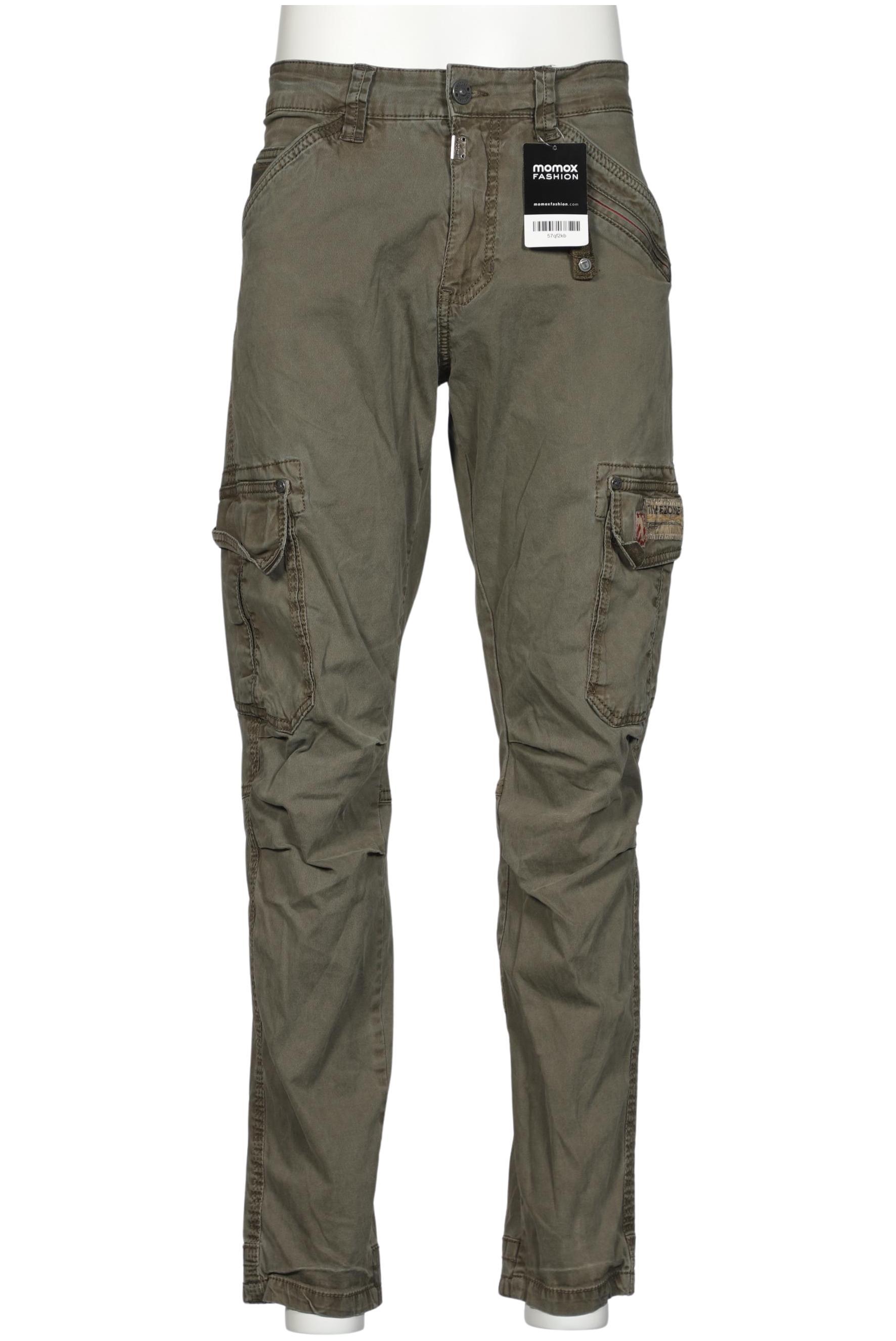 

Timezone Herren Stoffhose, grün, Gr. 33
