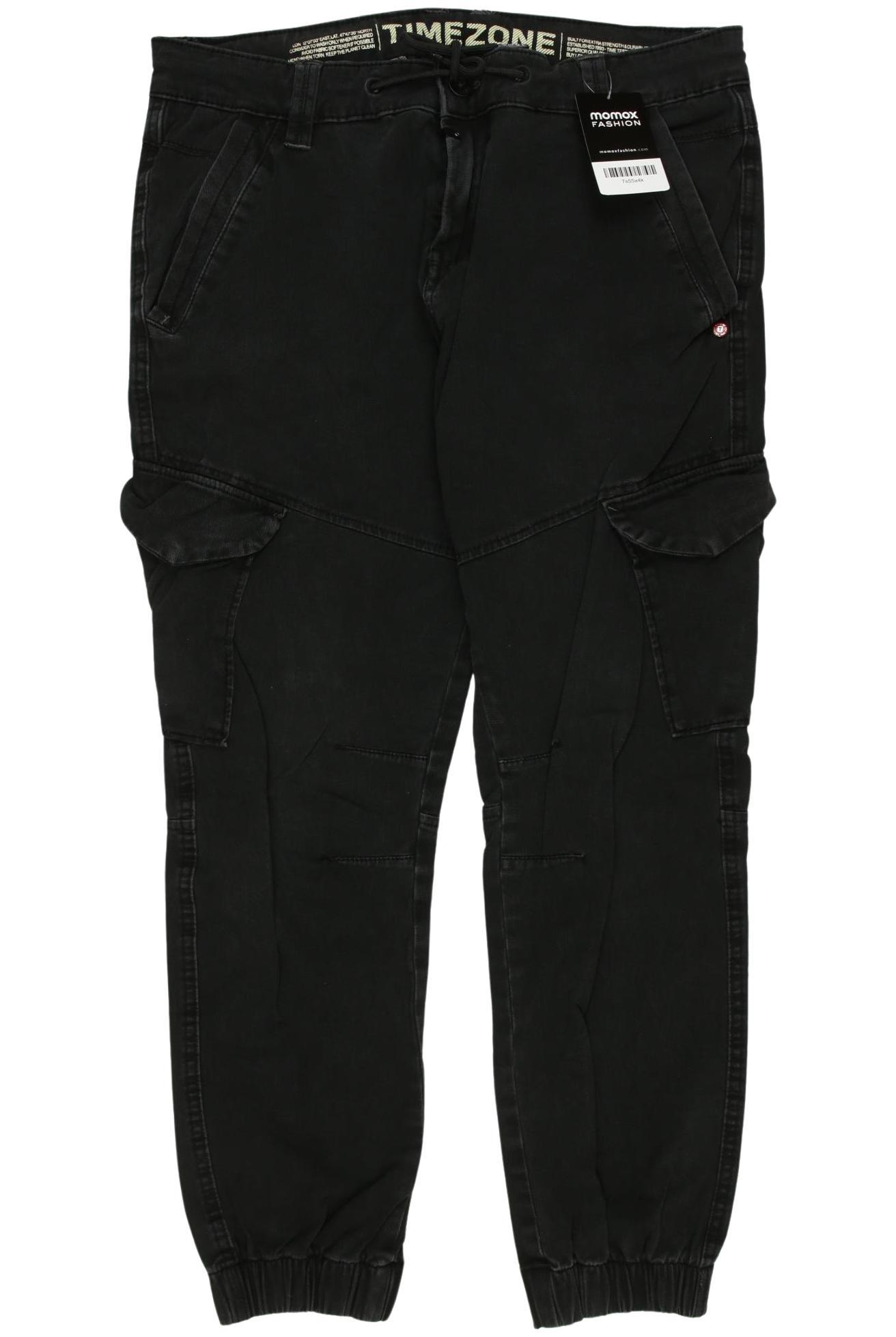 

Timezone Herren Stoffhose, schwarz, Gr. 33