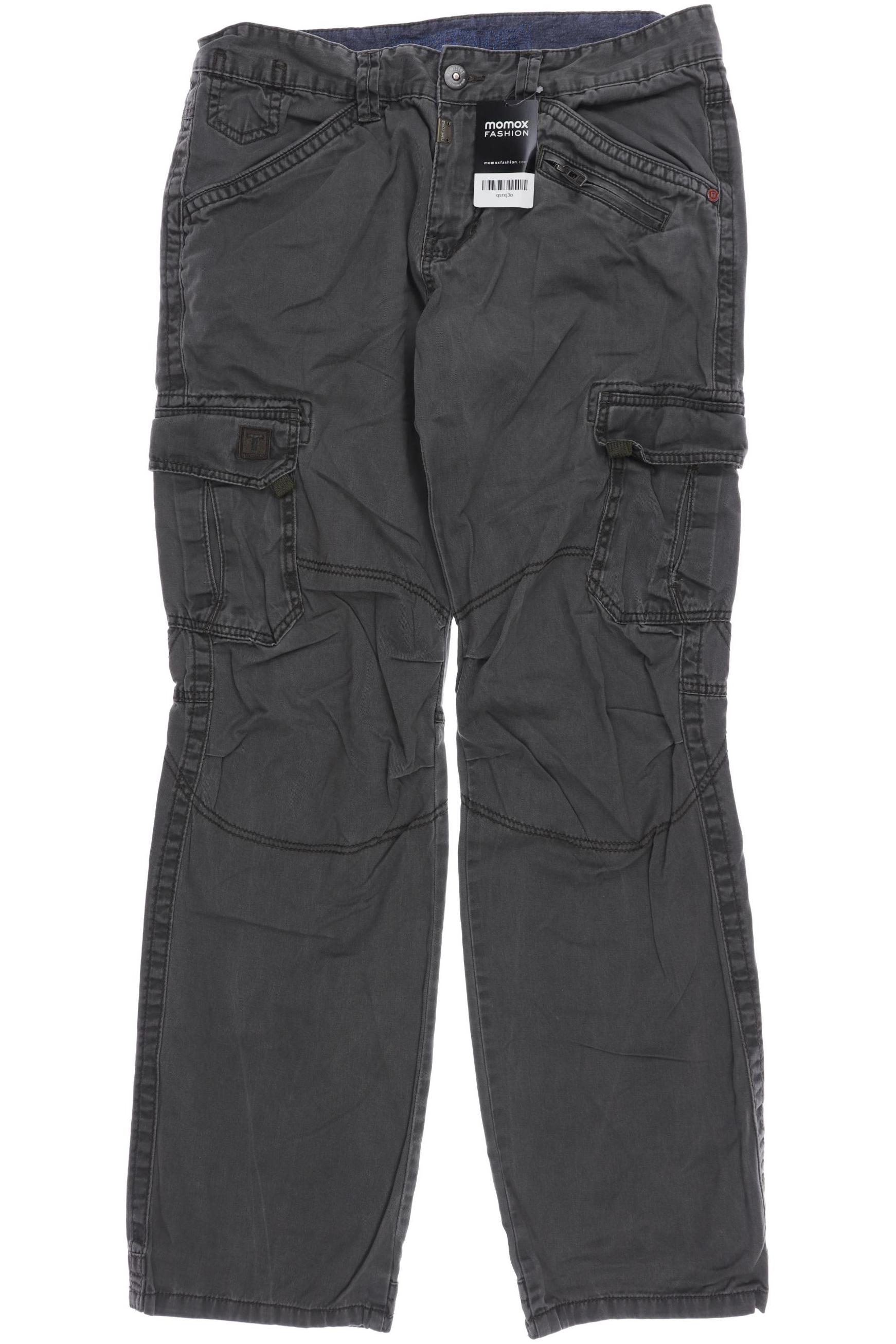 

Timezone Herren Stoffhose, grau, Gr. 52