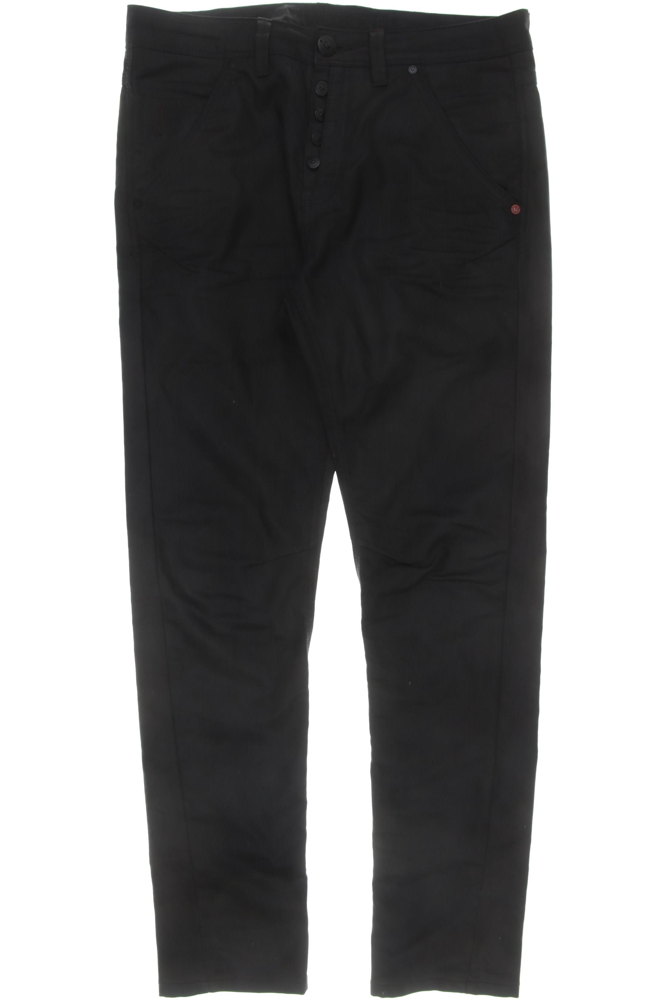 Thumbnail - Timezone Herren Stoffhose, schwarz, Gr. 33