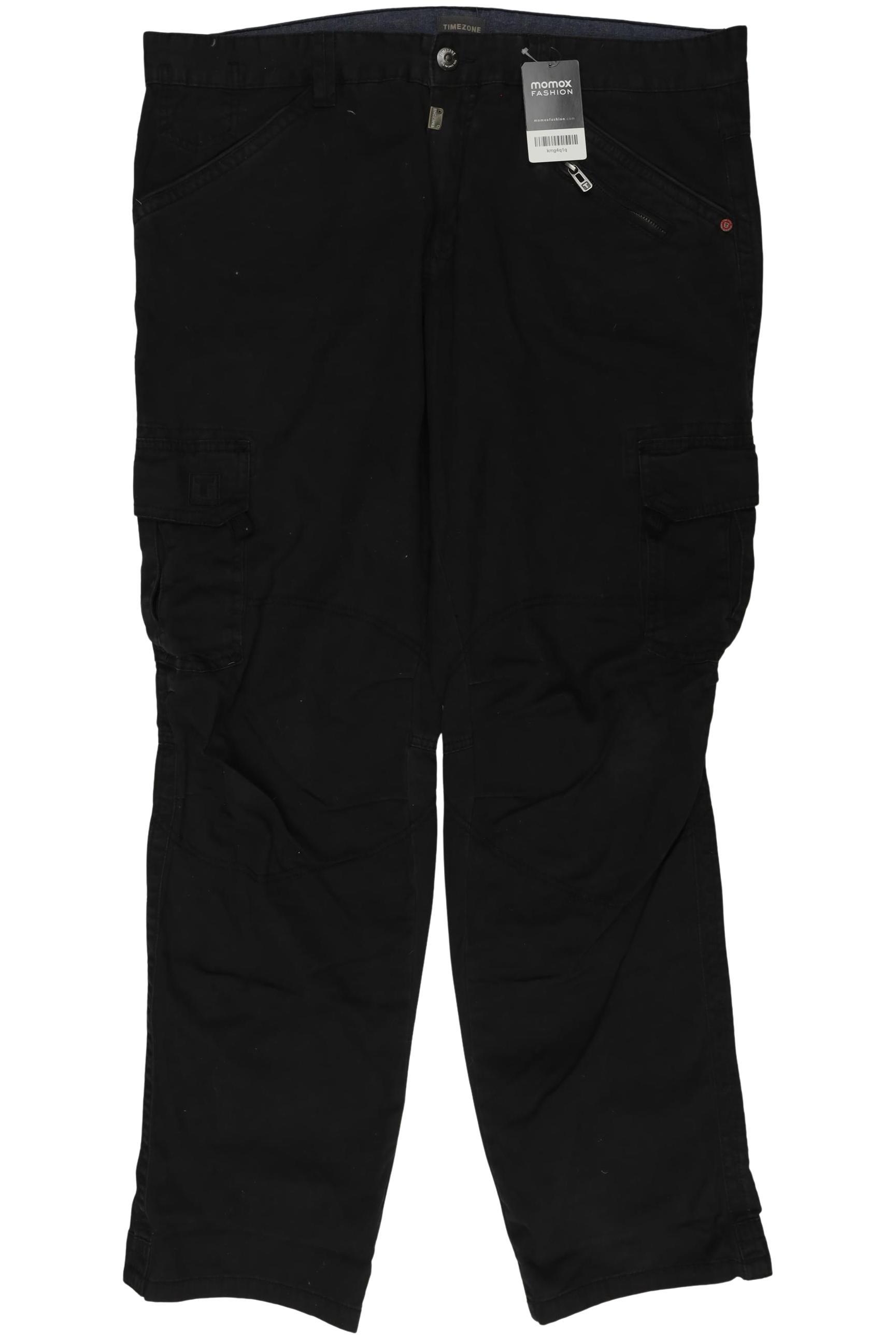

Timezone Herren Stoffhose, schwarz, Gr. 38