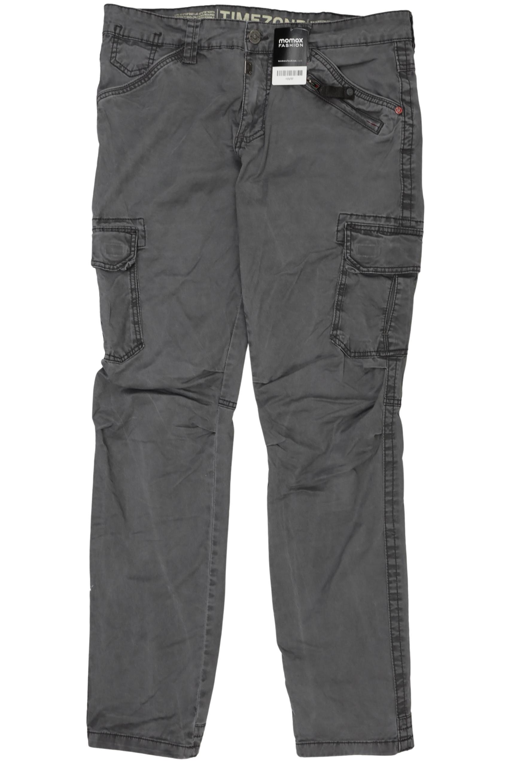 

Timezone Herren Stoffhose, grau, Gr. 34