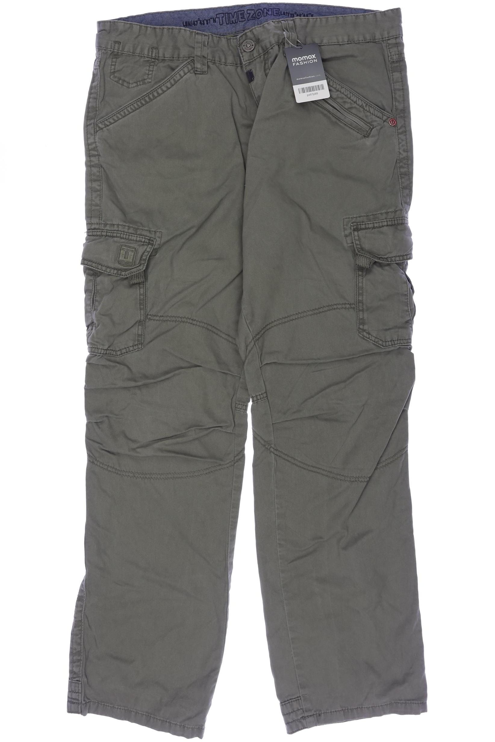 

Timezone Herren Stoffhose, grün, Gr. 36