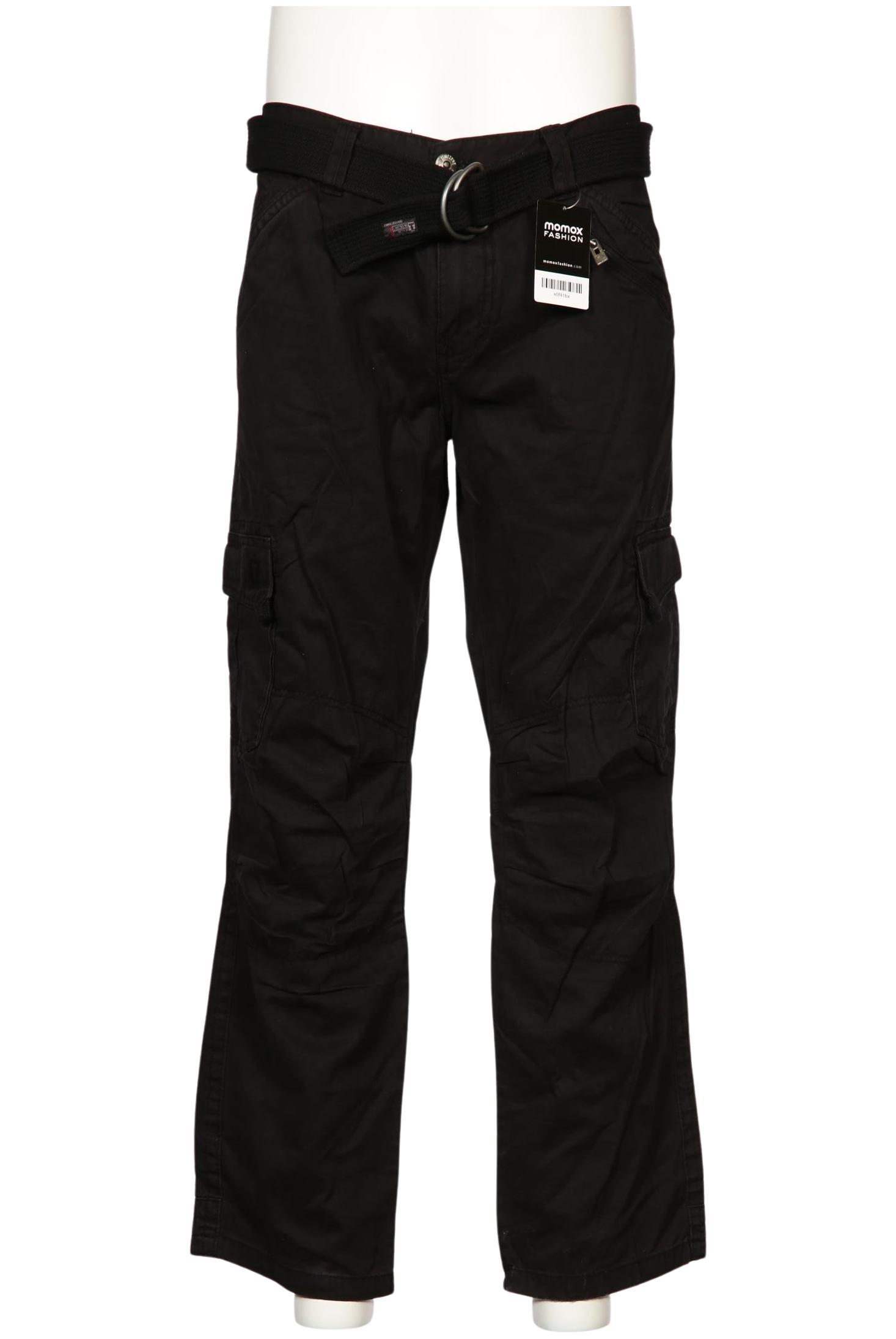 

Timezone Herren Stoffhose, schwarz, Gr. 36