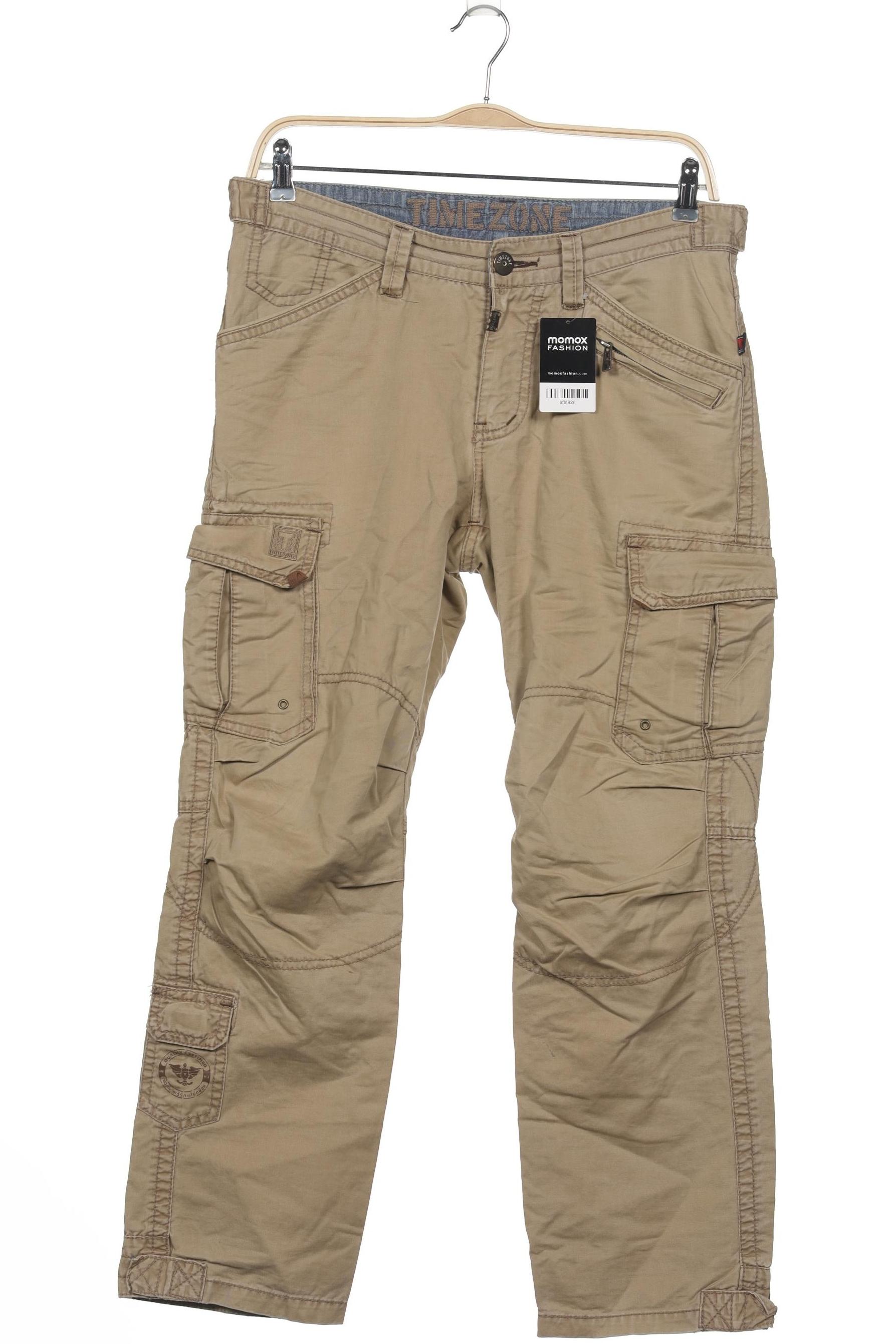 

Timezone Herren Stoffhose, beige, Gr. 33