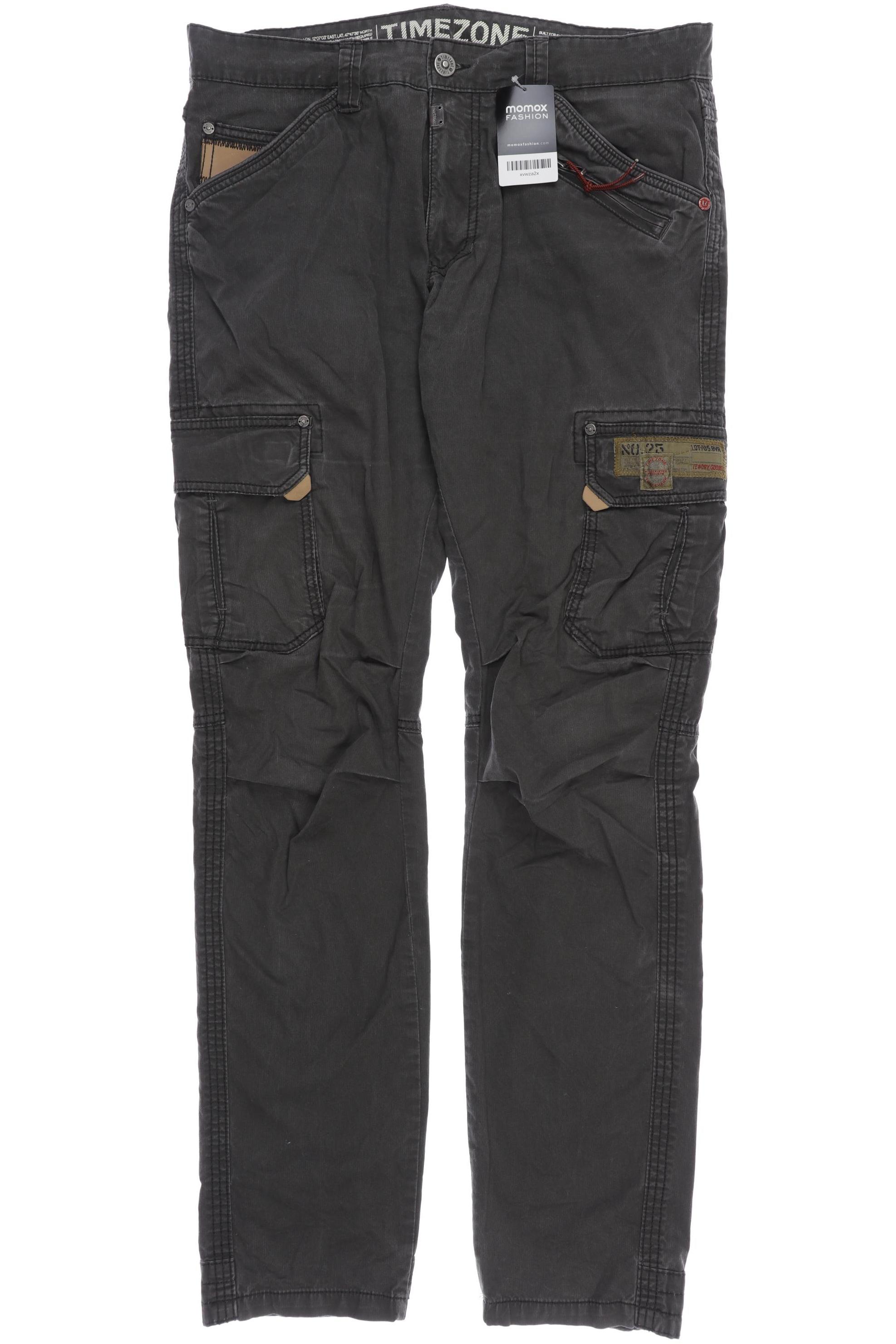 

Timezone Herren Stoffhose, grau, Gr. 34