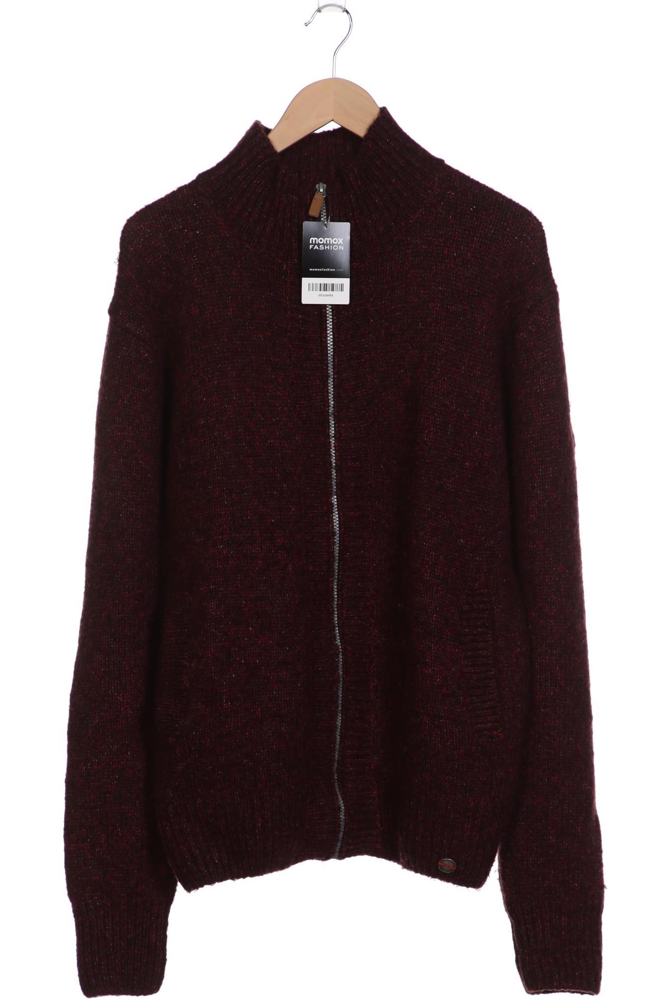 Thumbnail - Timezone Herren Strickjacke, bordeaux, Gr. 54