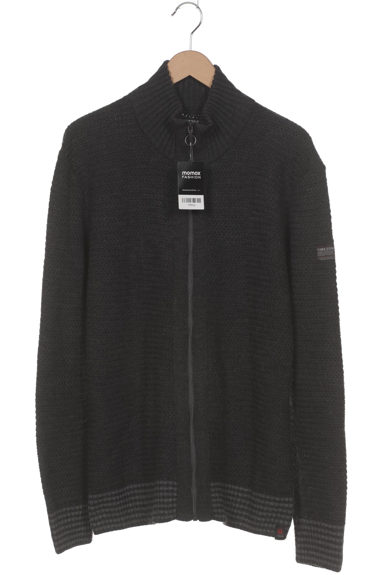 

Timezone Herren Strickjacke, grau, Gr. 56