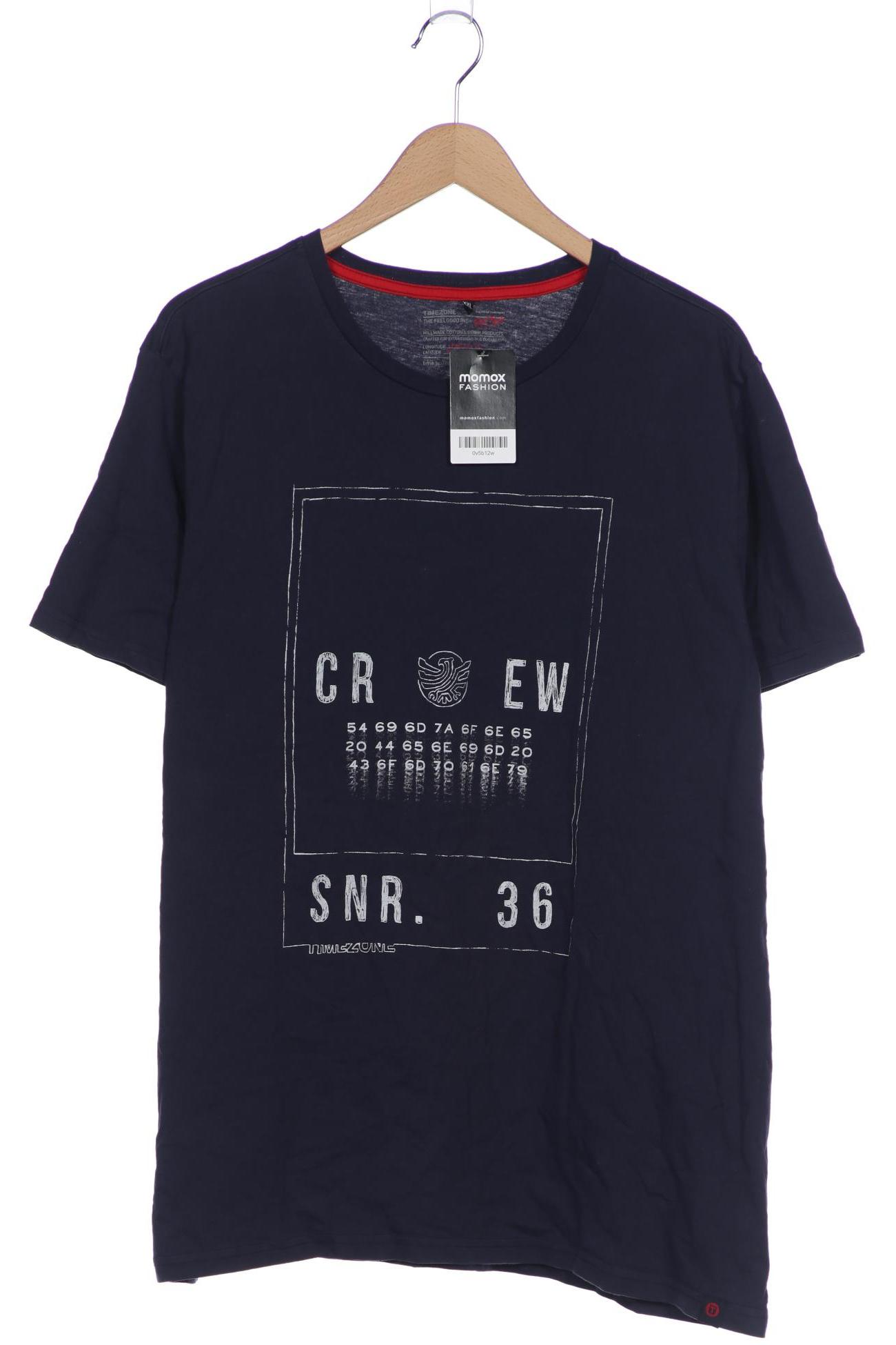 

Timezone Herren T-Shirt, marineblau, Gr. 56