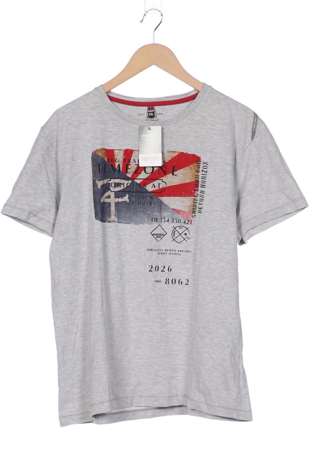 

Timezone Herren T-Shirt, grau, Gr. 56