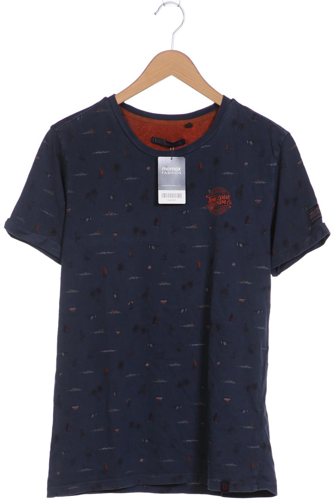 

Timezone Herren T-Shirt, marineblau, Gr. 52