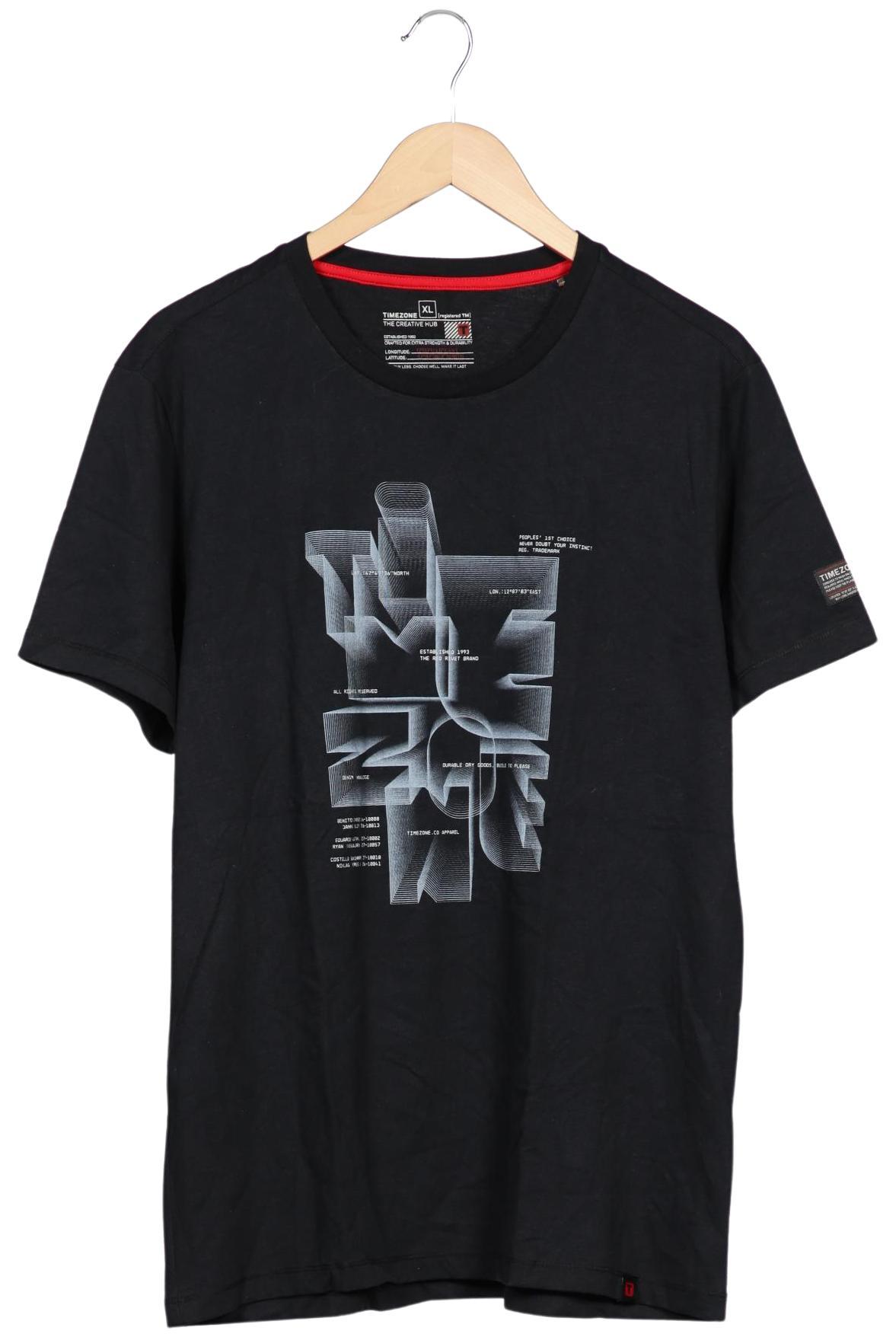 Thumbnail - Timezone Herren T-Shirt, schwarz, Gr. 54