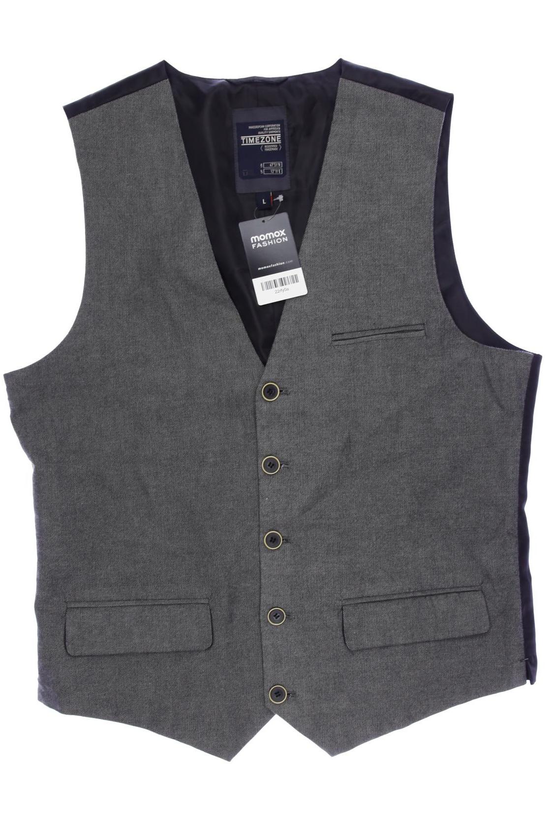 

Timezone Herren Weste, grau, Gr. 52