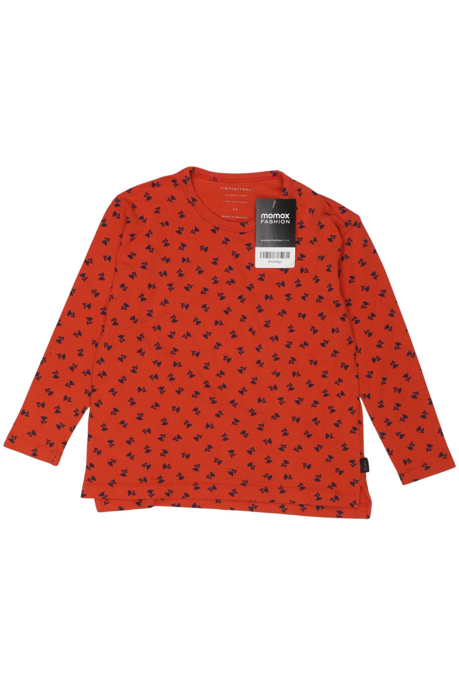 

Tinycottons Mädchen Langarmshirt, rot, Gr. 104