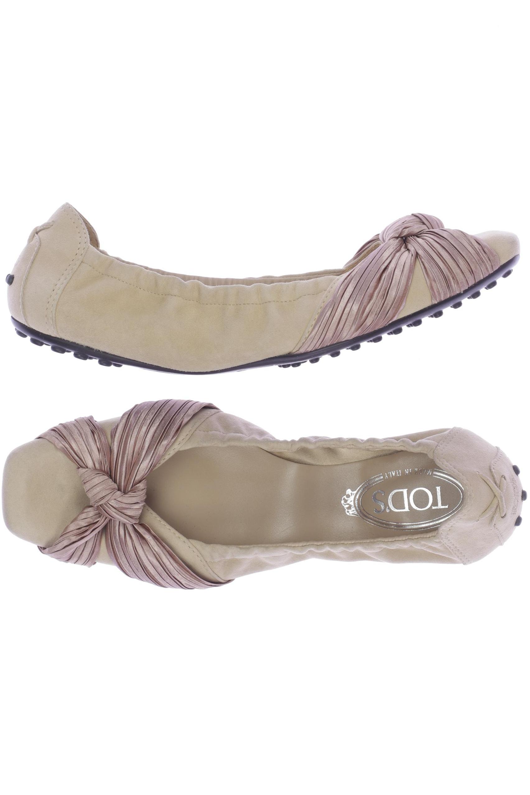 

Tod's Damen Ballerinas, beige, Gr. 39