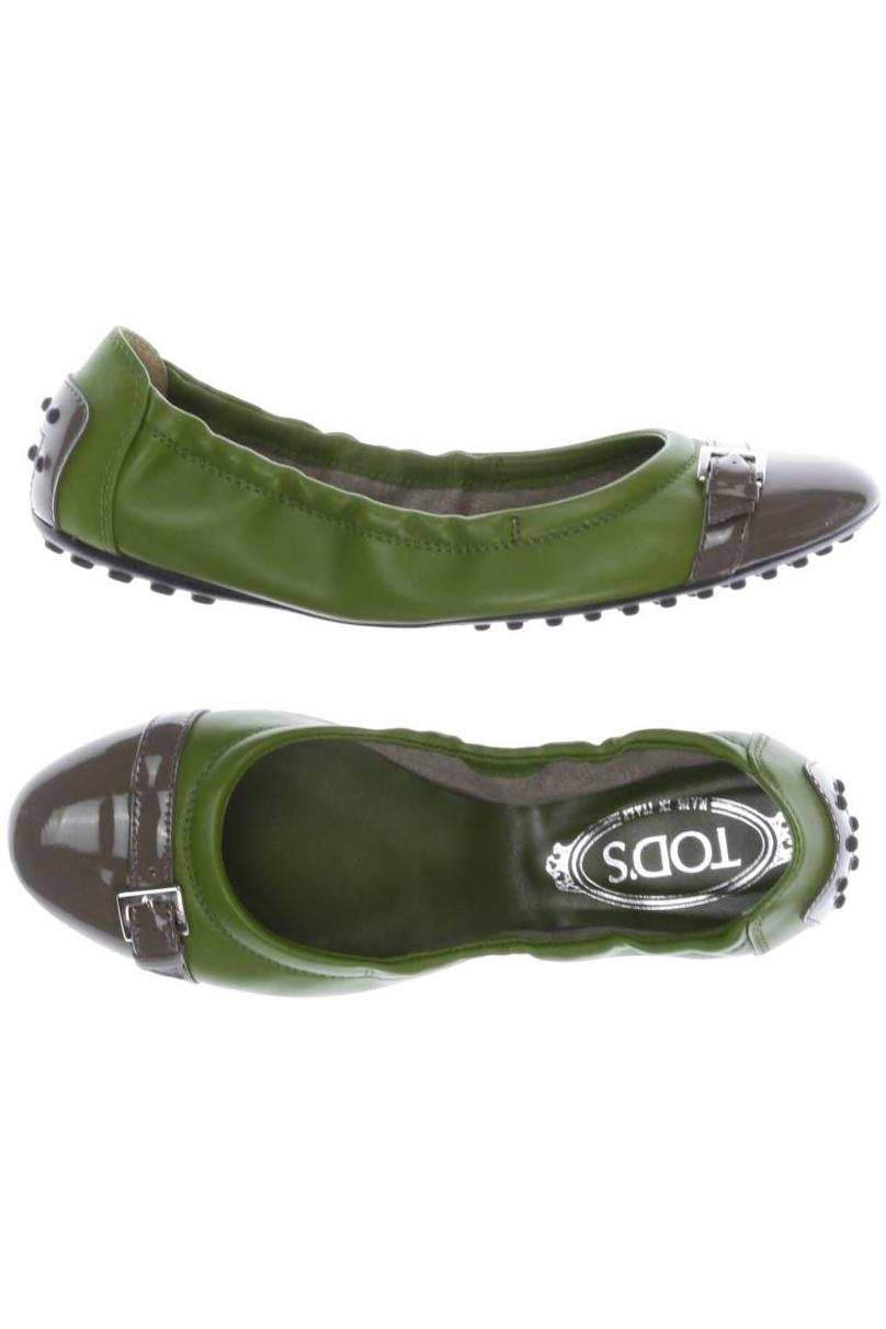 

Tod's Damen Ballerinas, grün, Gr. 36