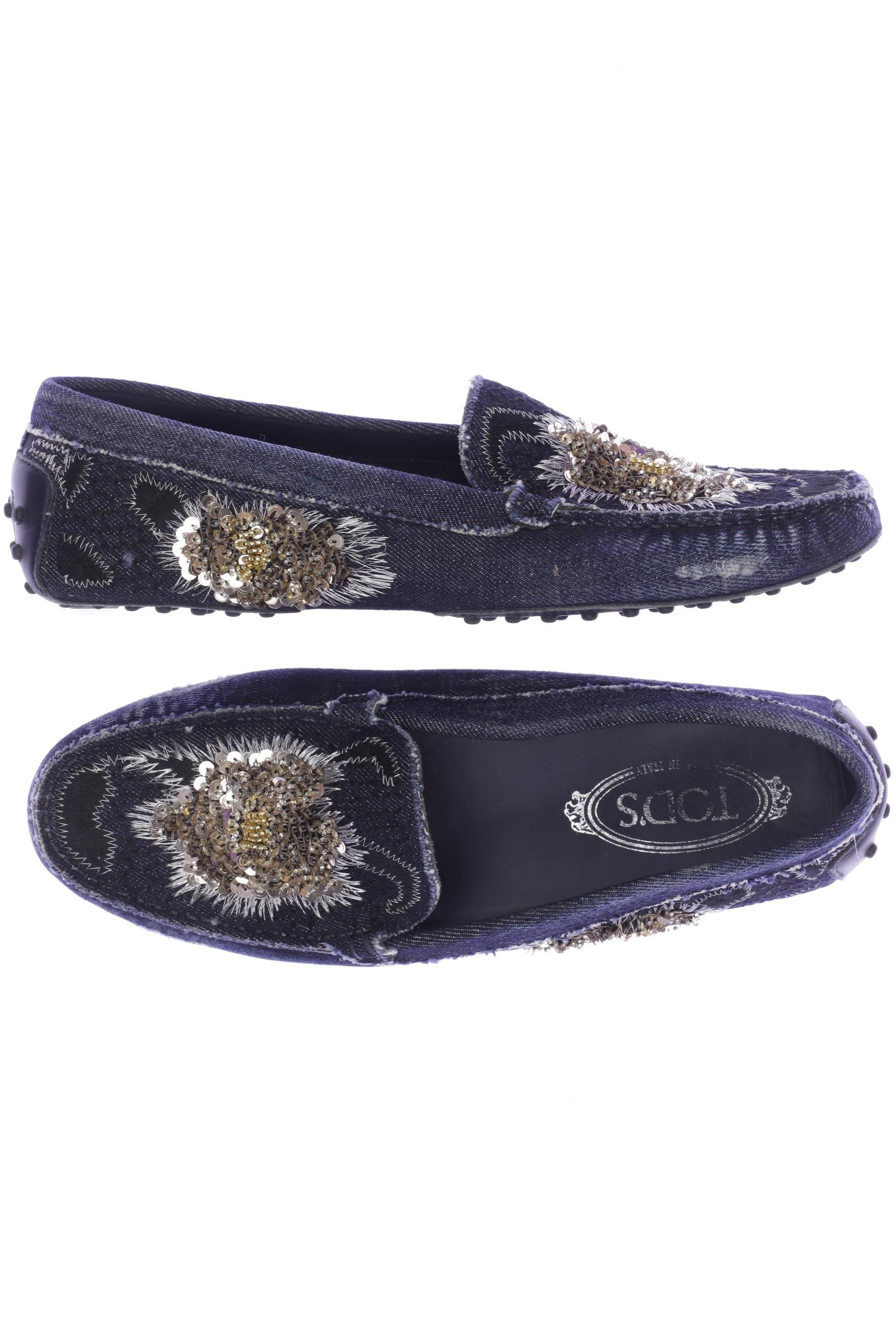 

Tod's Damen Halbschuh, marineblau, Gr. 40