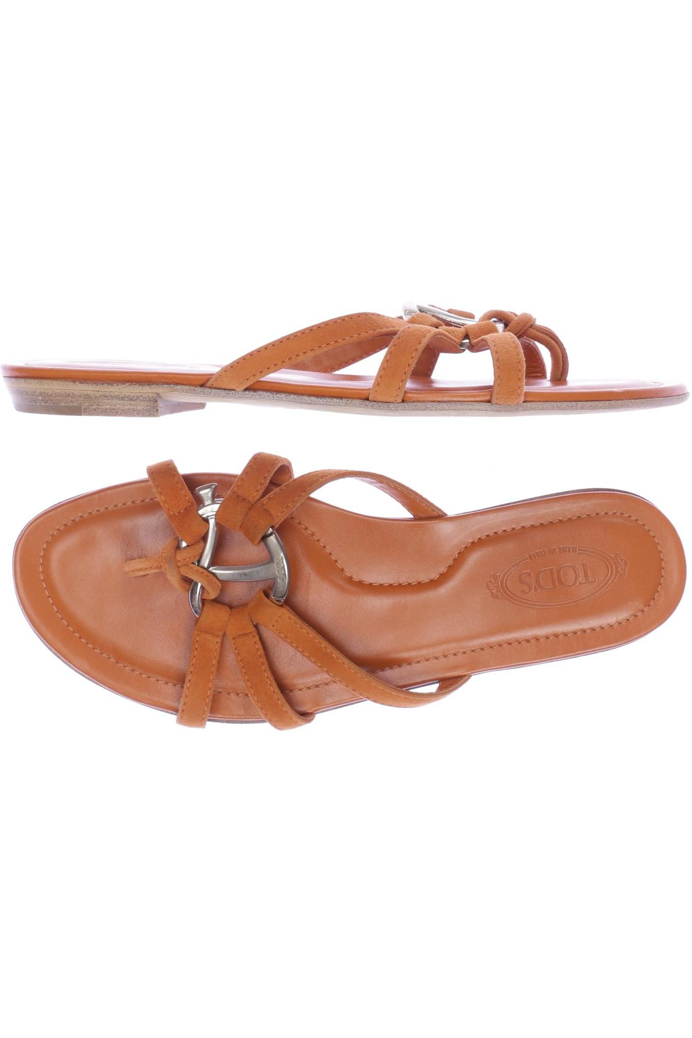 

Tod's Damen Sandale, orange, Gr. 5.5