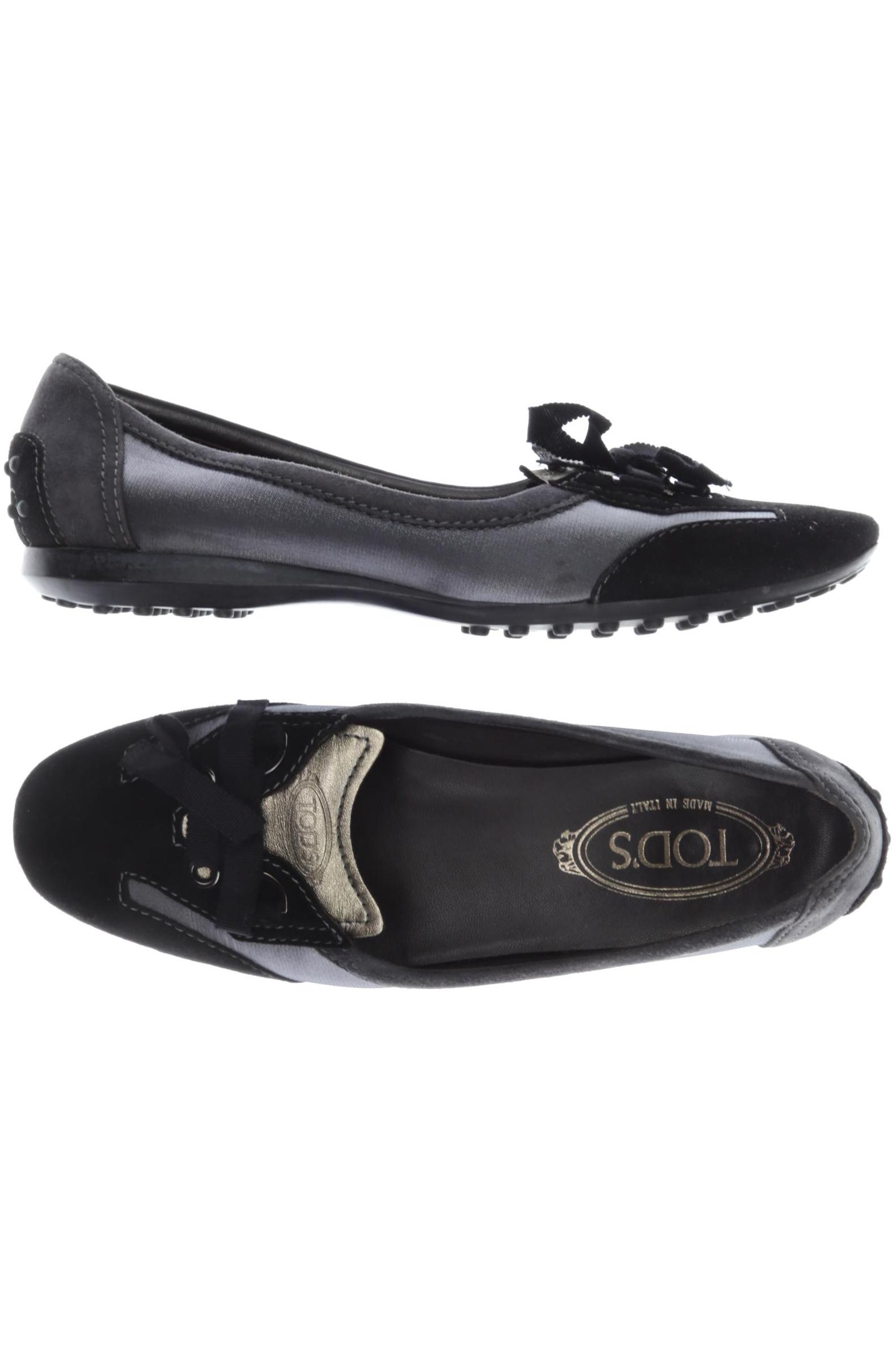 

Tod's Damen Ballerinas, grau, Gr. 38.5