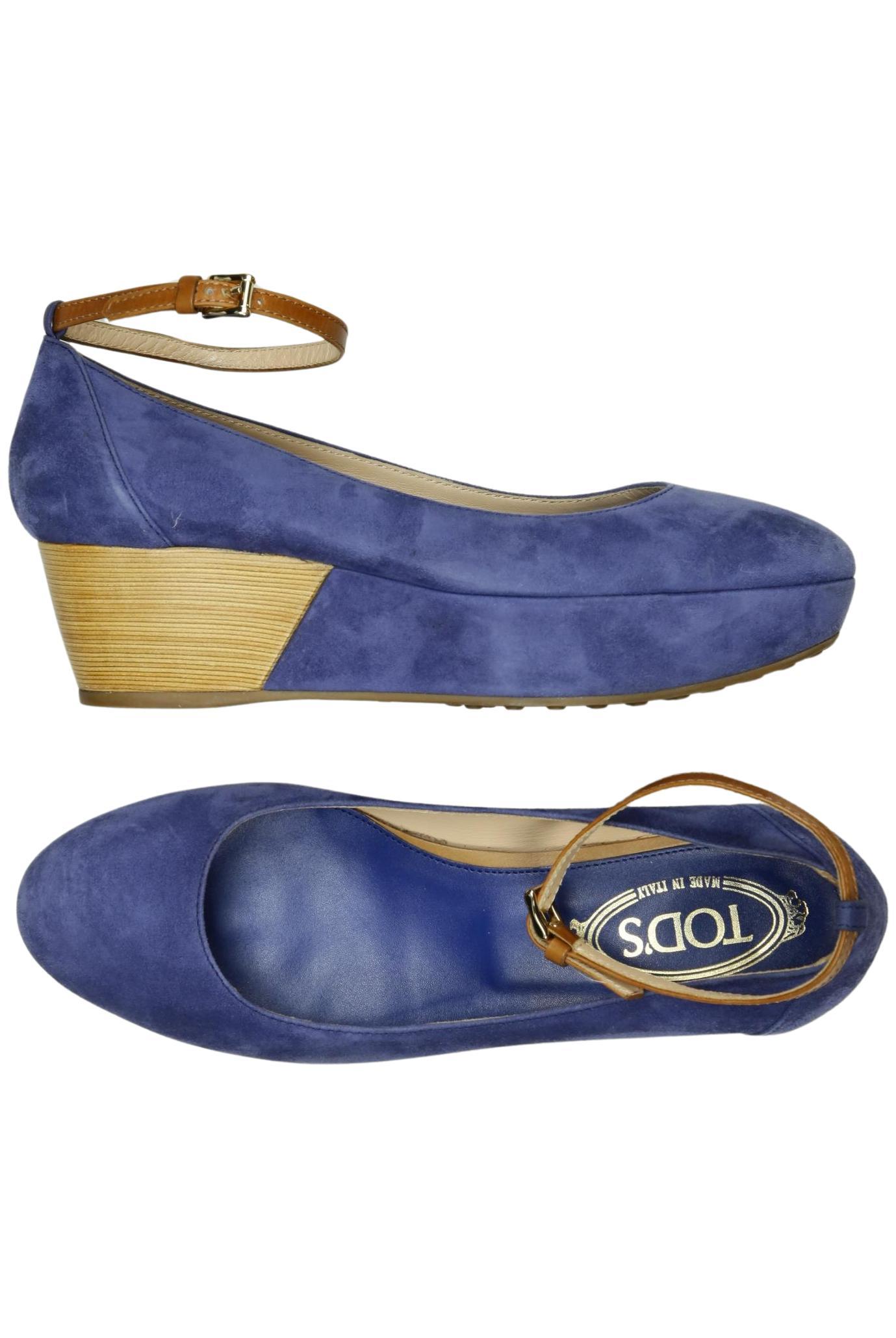 

Tod's Damen Ballerinas, blau, Gr. 38.5