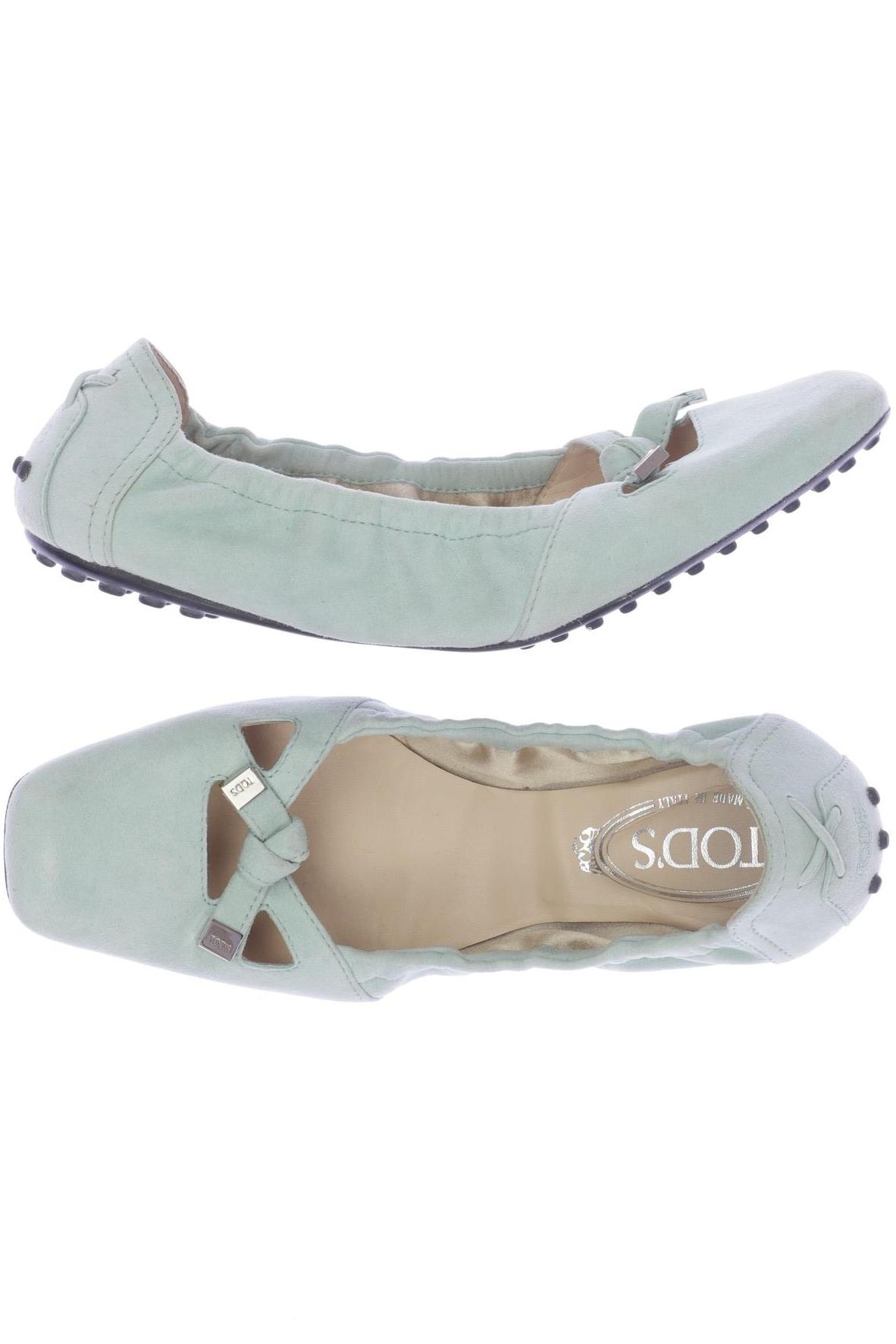 

Tod's Damen Ballerinas, türkis, Gr. 37