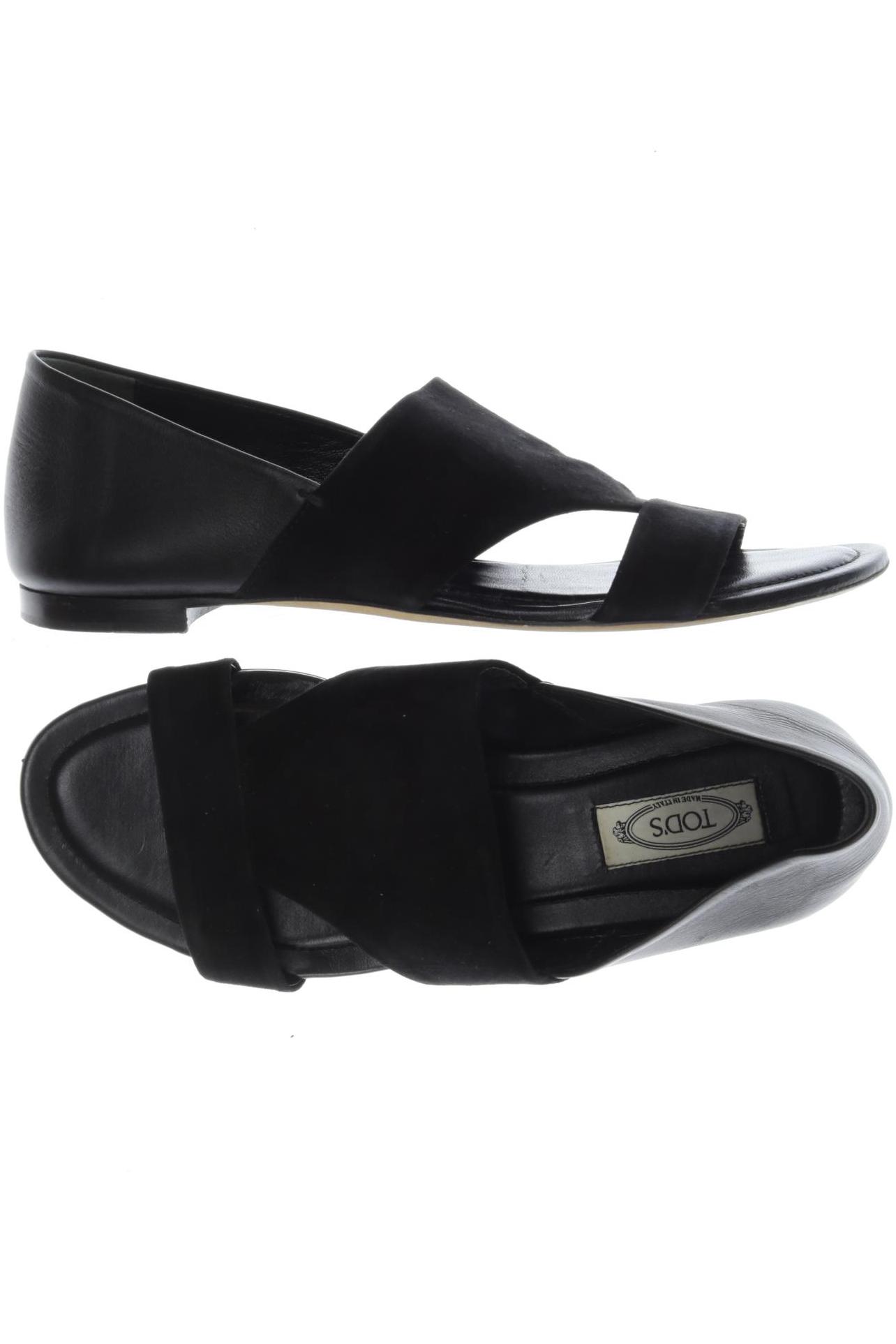 

Tod's Damen Sandale, schwarz, Gr. 37.5