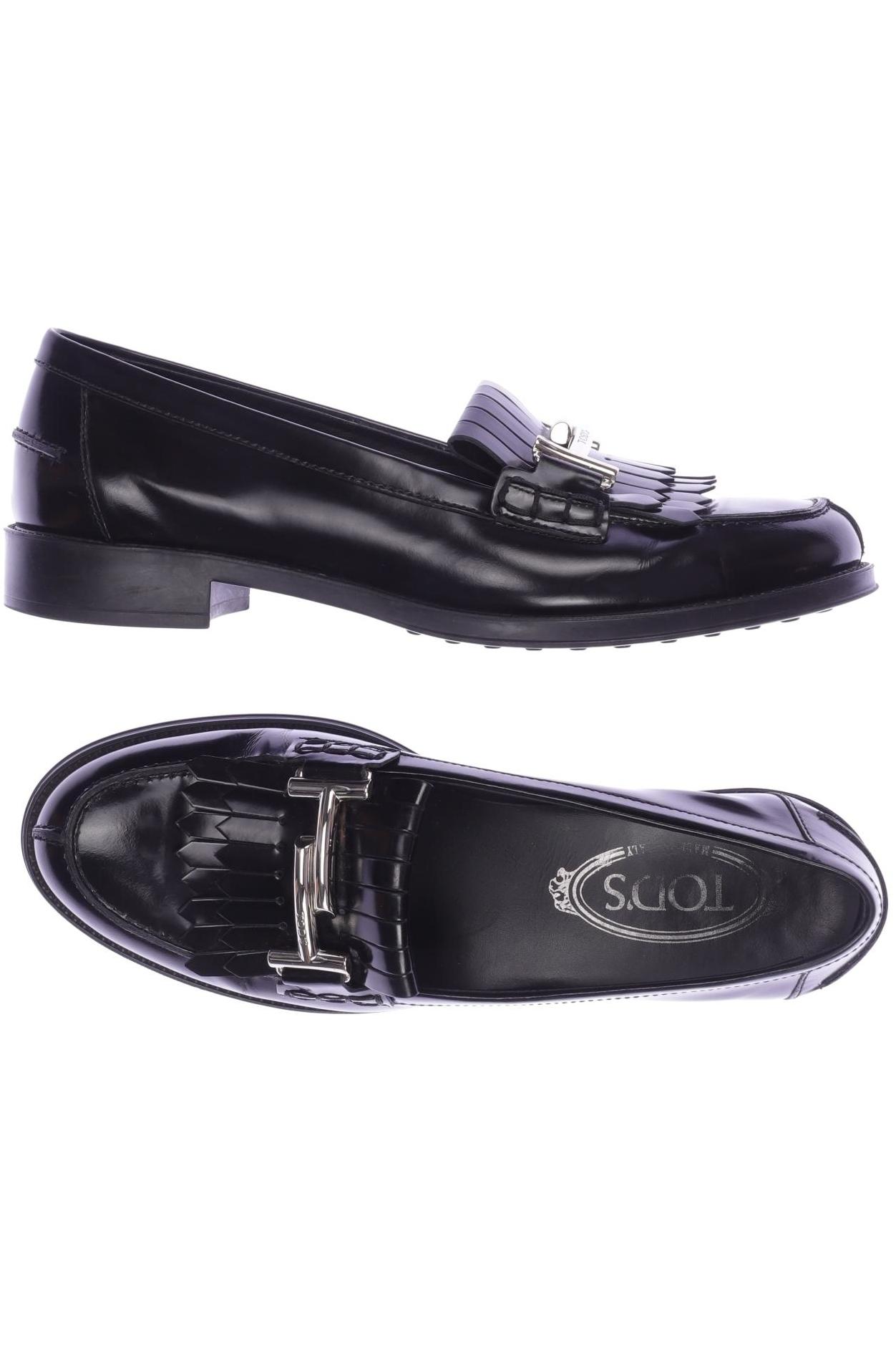 

Tod's Damen Halbschuh, schwarz, Gr. 37.5