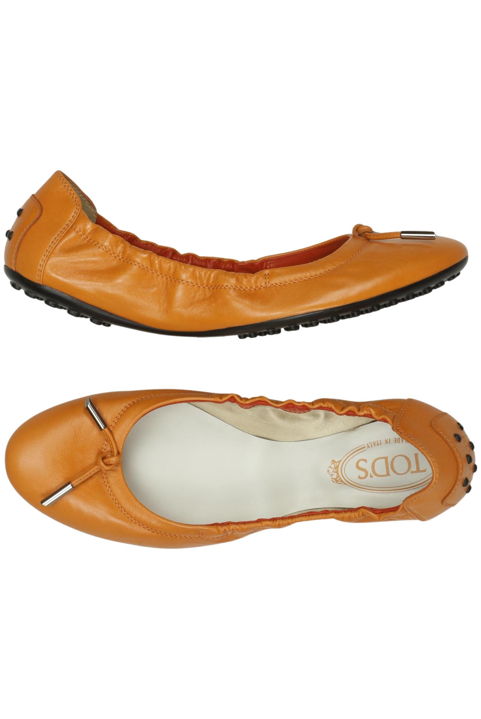 

Tod's Damen Ballerinas, orange, Gr. 40