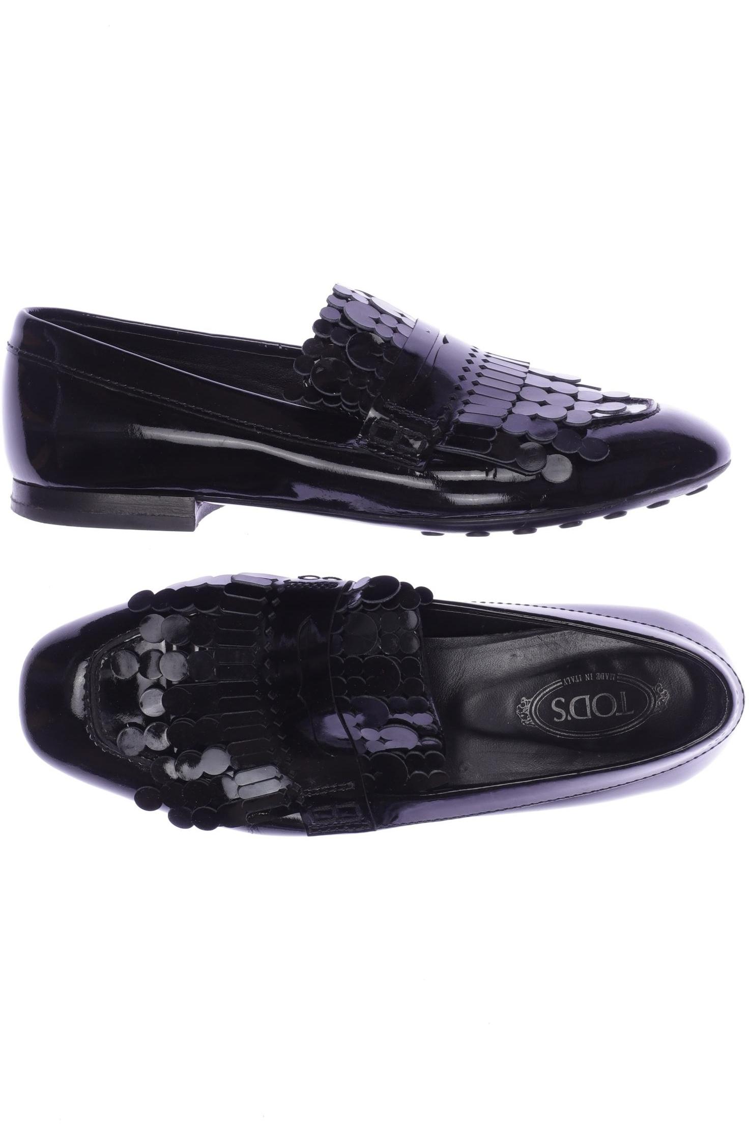 

Tod's Damen Halbschuh, schwarz, Gr. 34.5