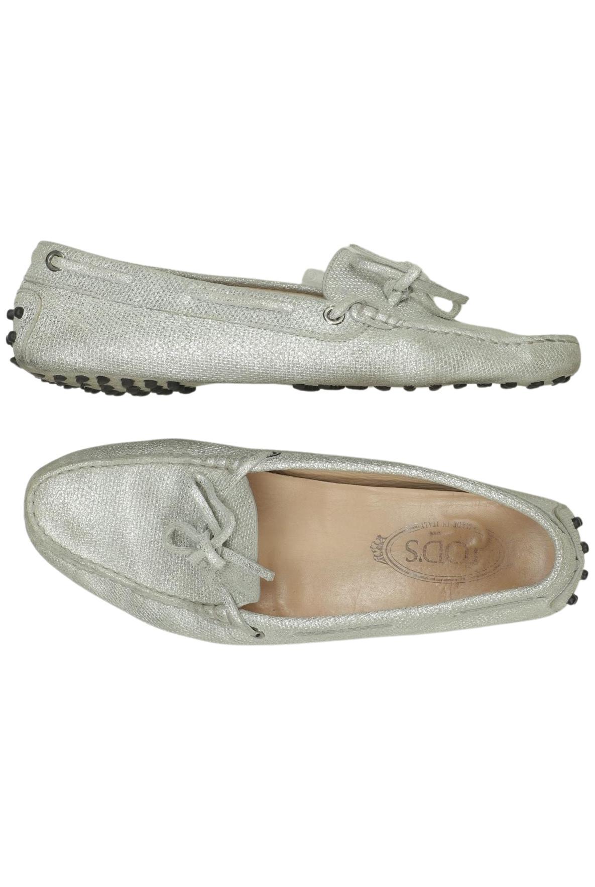 

Tod's Damen Halbschuh, silber, Gr. 39