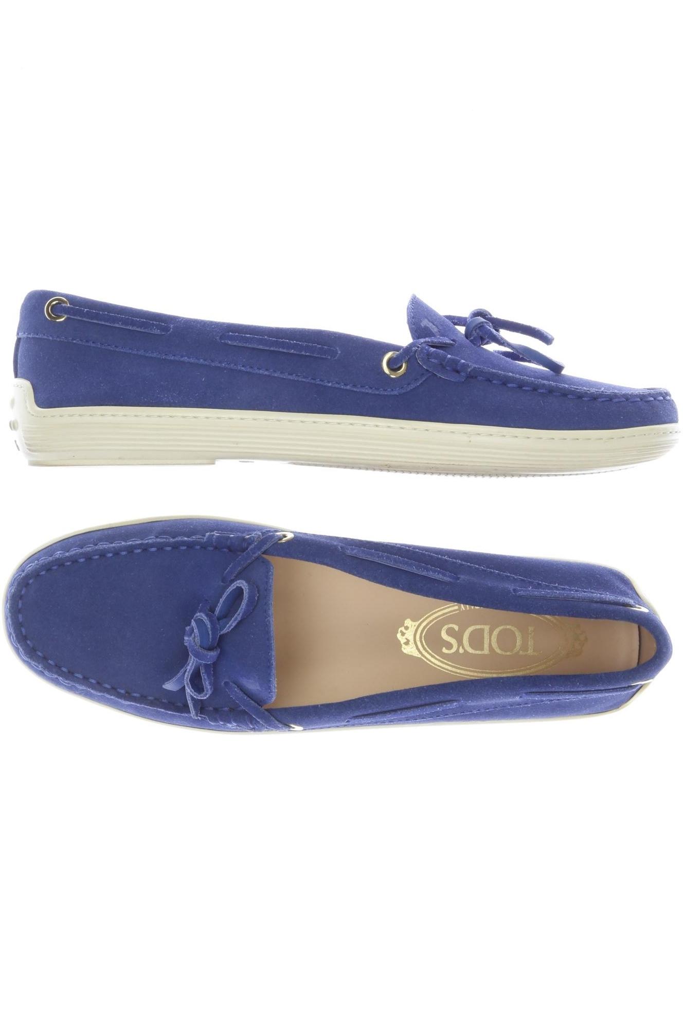 

Tod's Damen Halbschuh, blau, Gr. 37