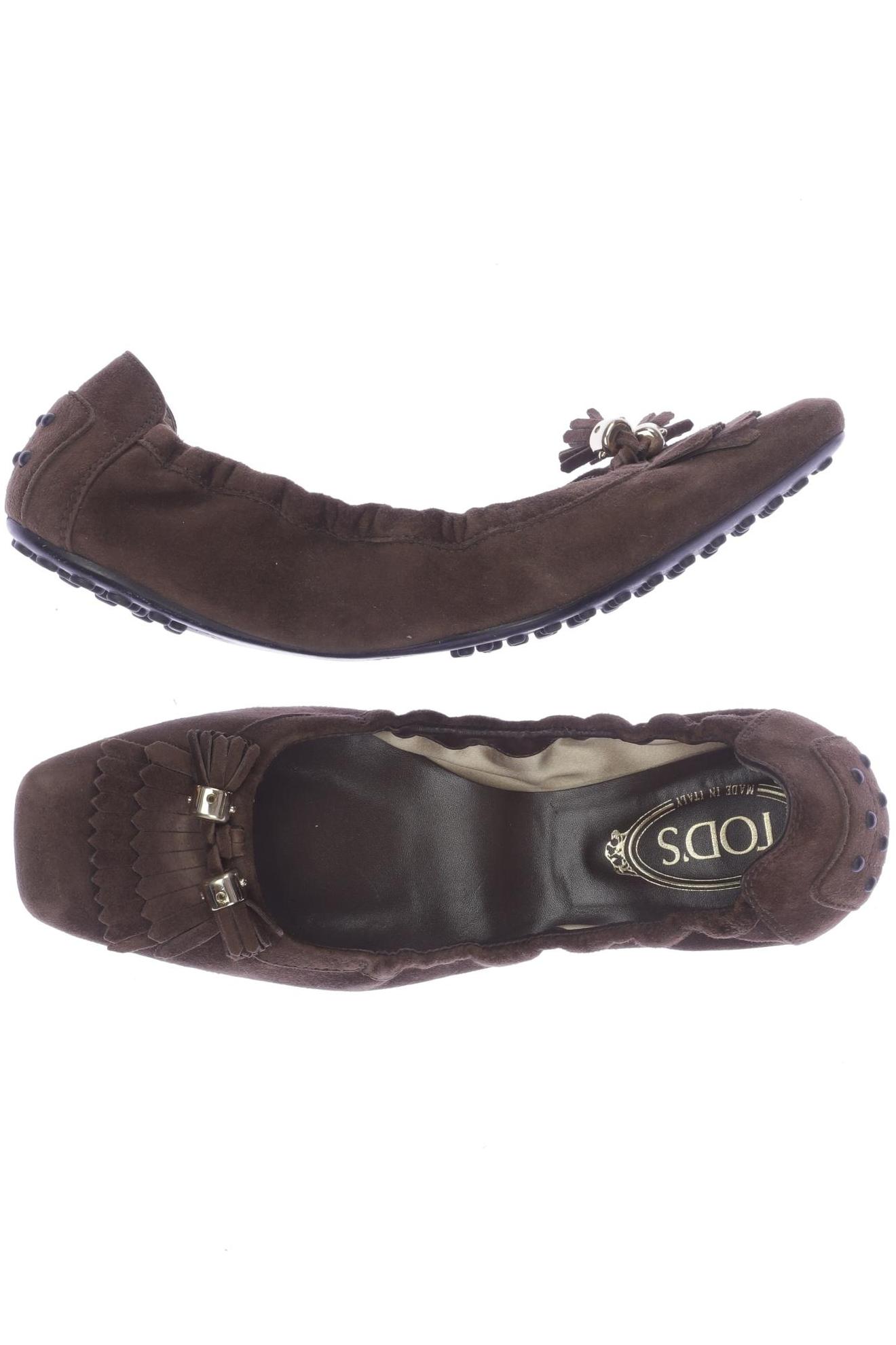 

Tod's Damen Ballerinas, braun, Gr. 40