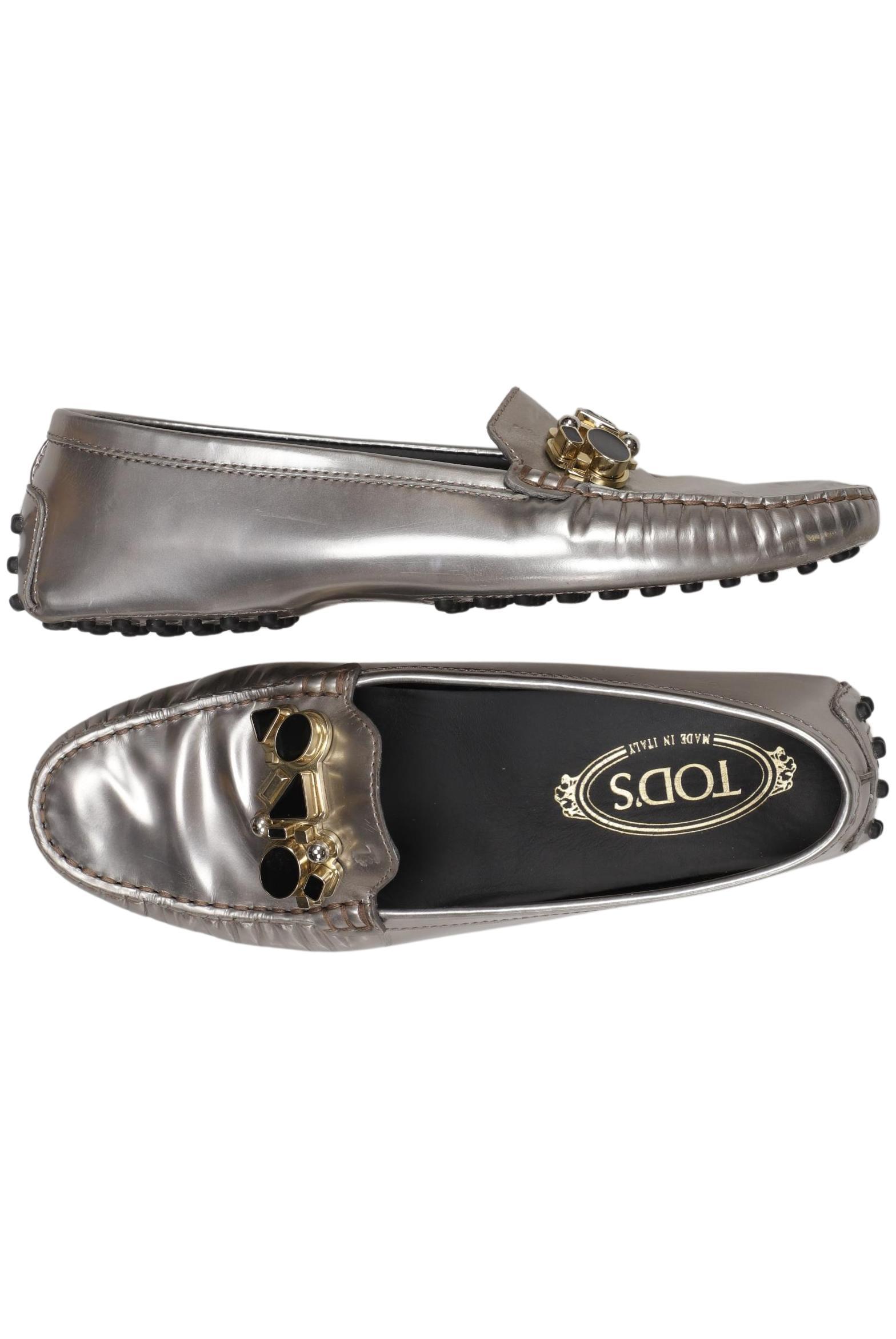 

Tod's Damen Halbschuh, silber, Gr. 37