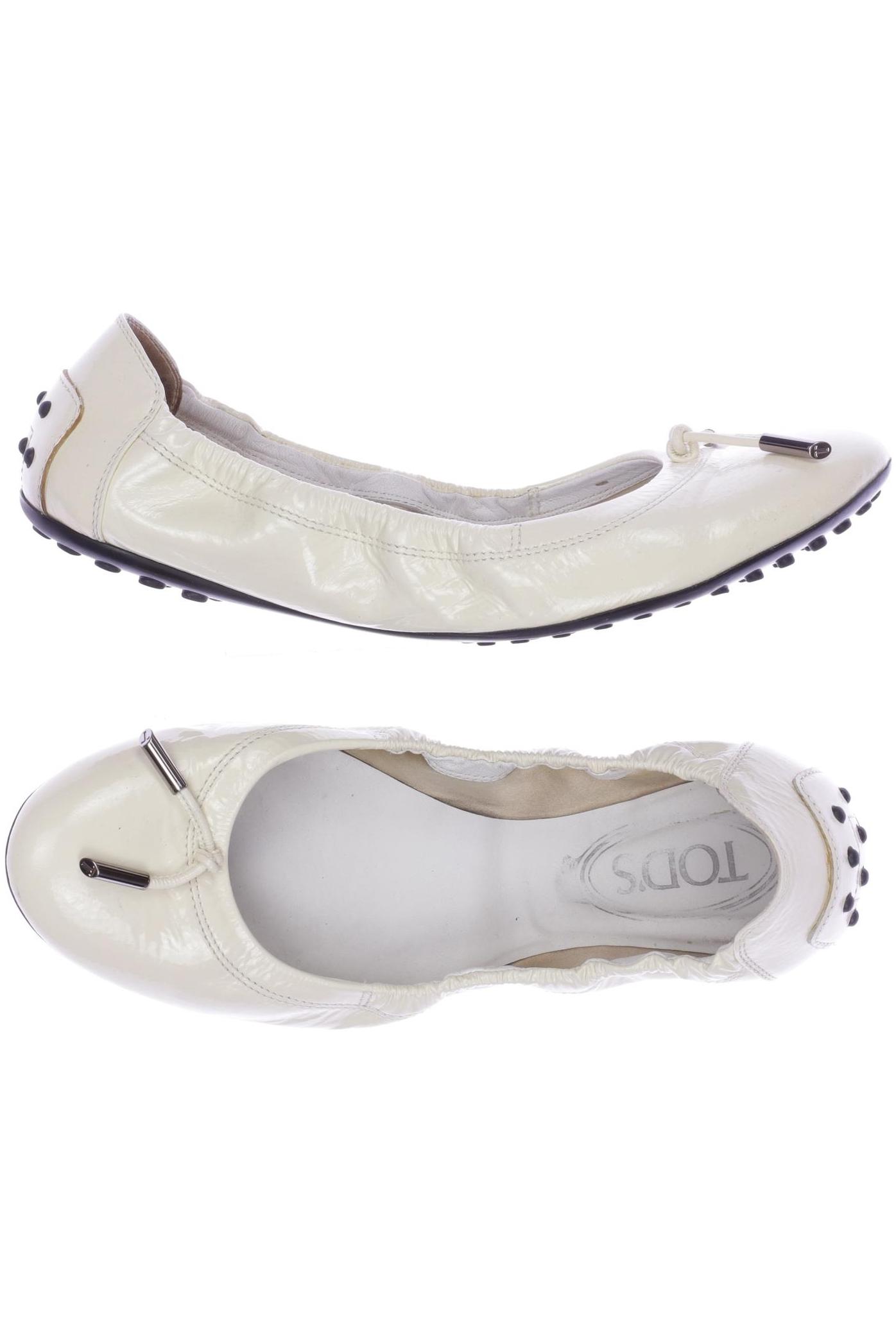 

Tod's Damen Ballerinas, cremeweiß, Gr. 37.5