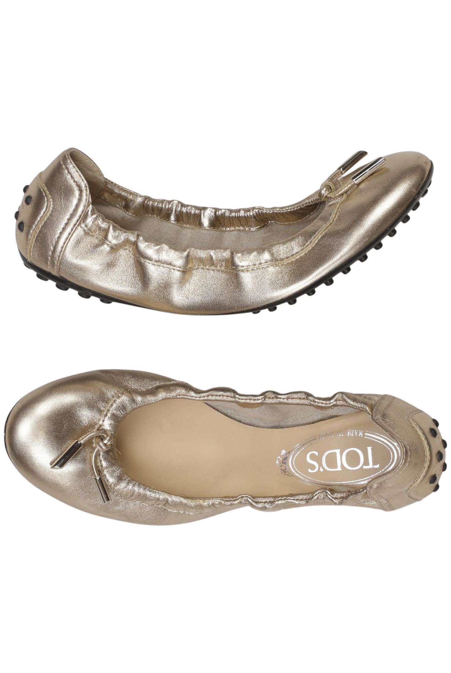 

Tod's Damen Ballerinas, gold, Gr. 36